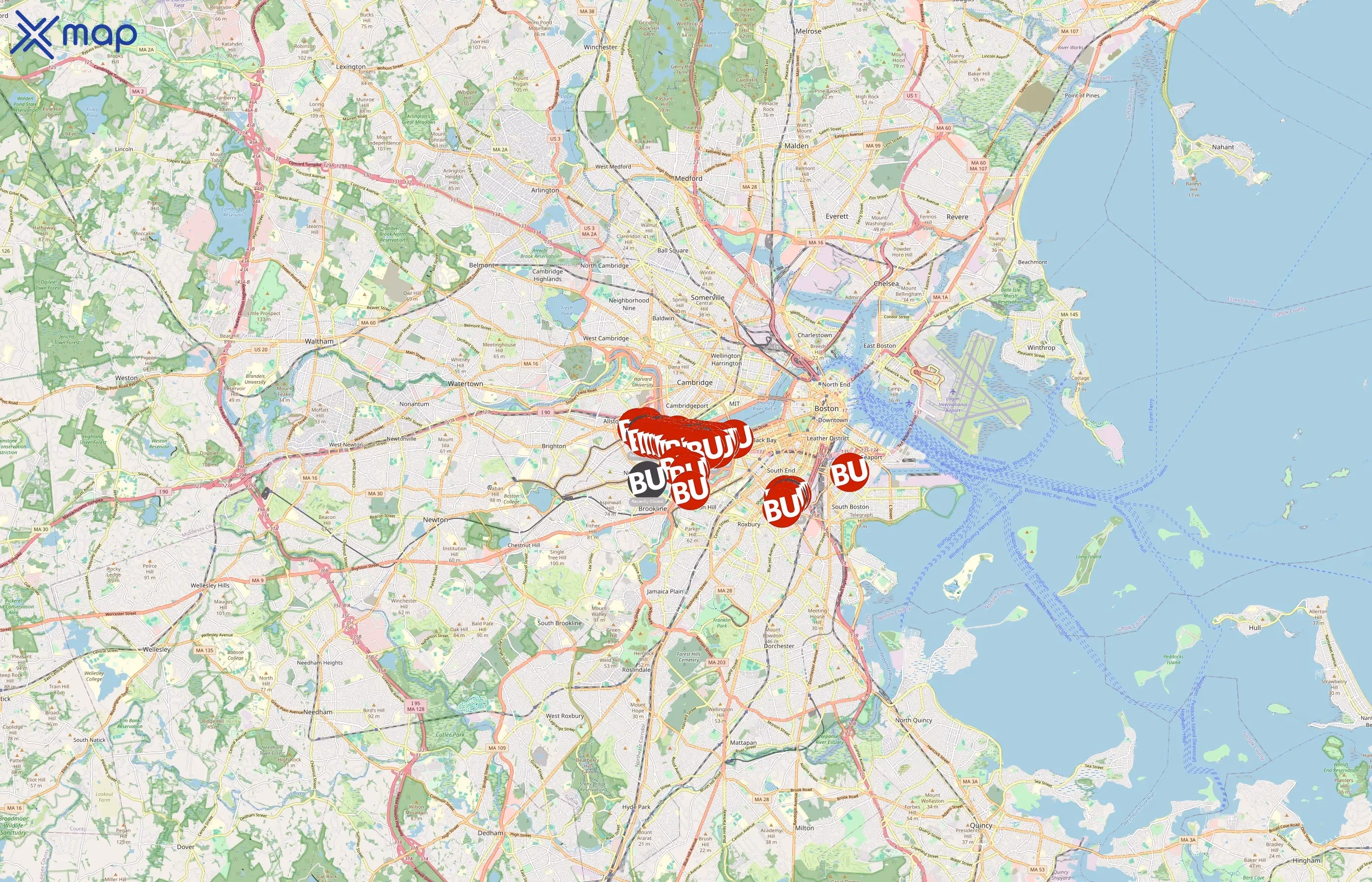 Boston University area coverage