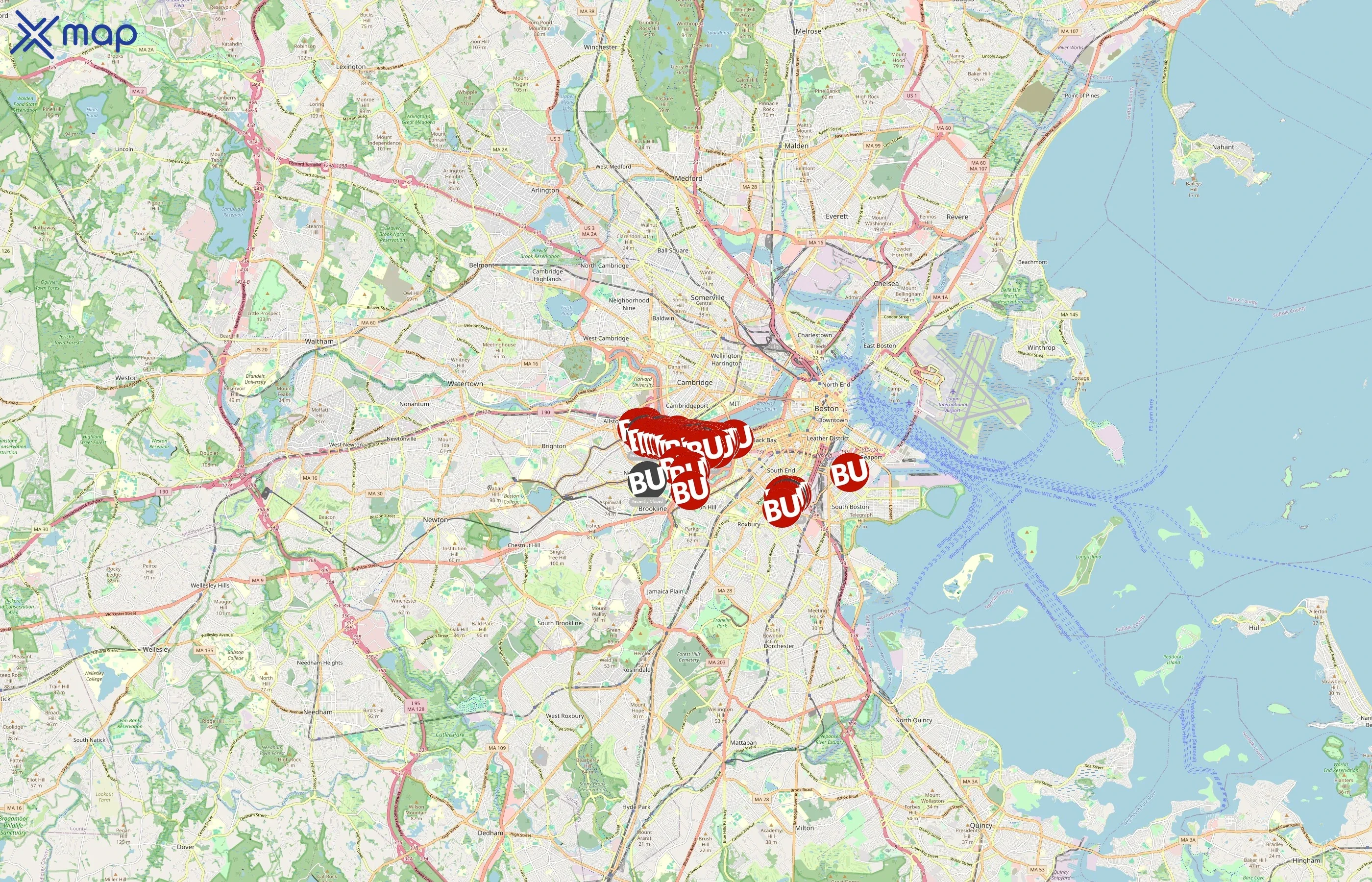 Boston University area coverage