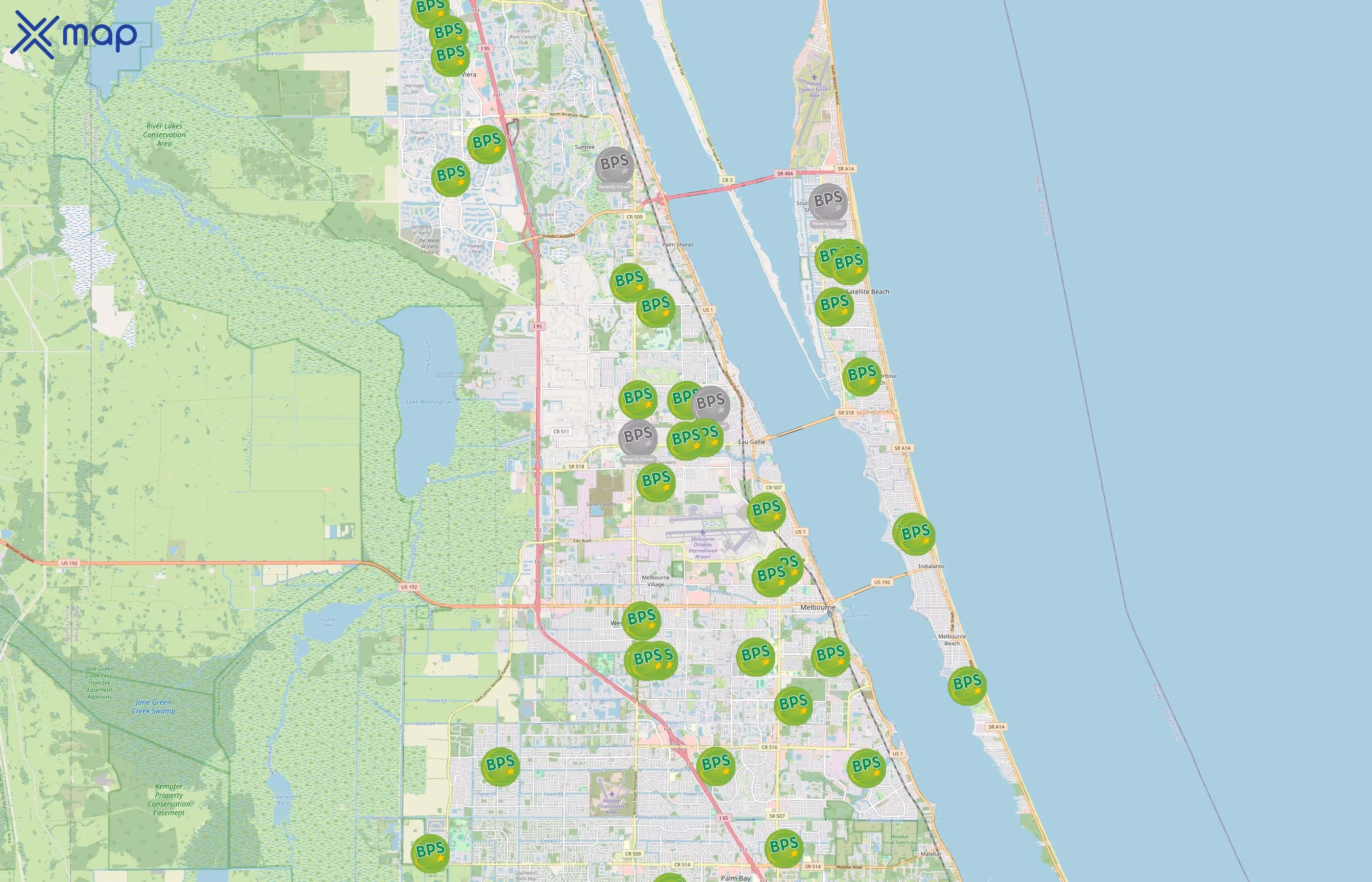 Brevard Public Schools area coverage