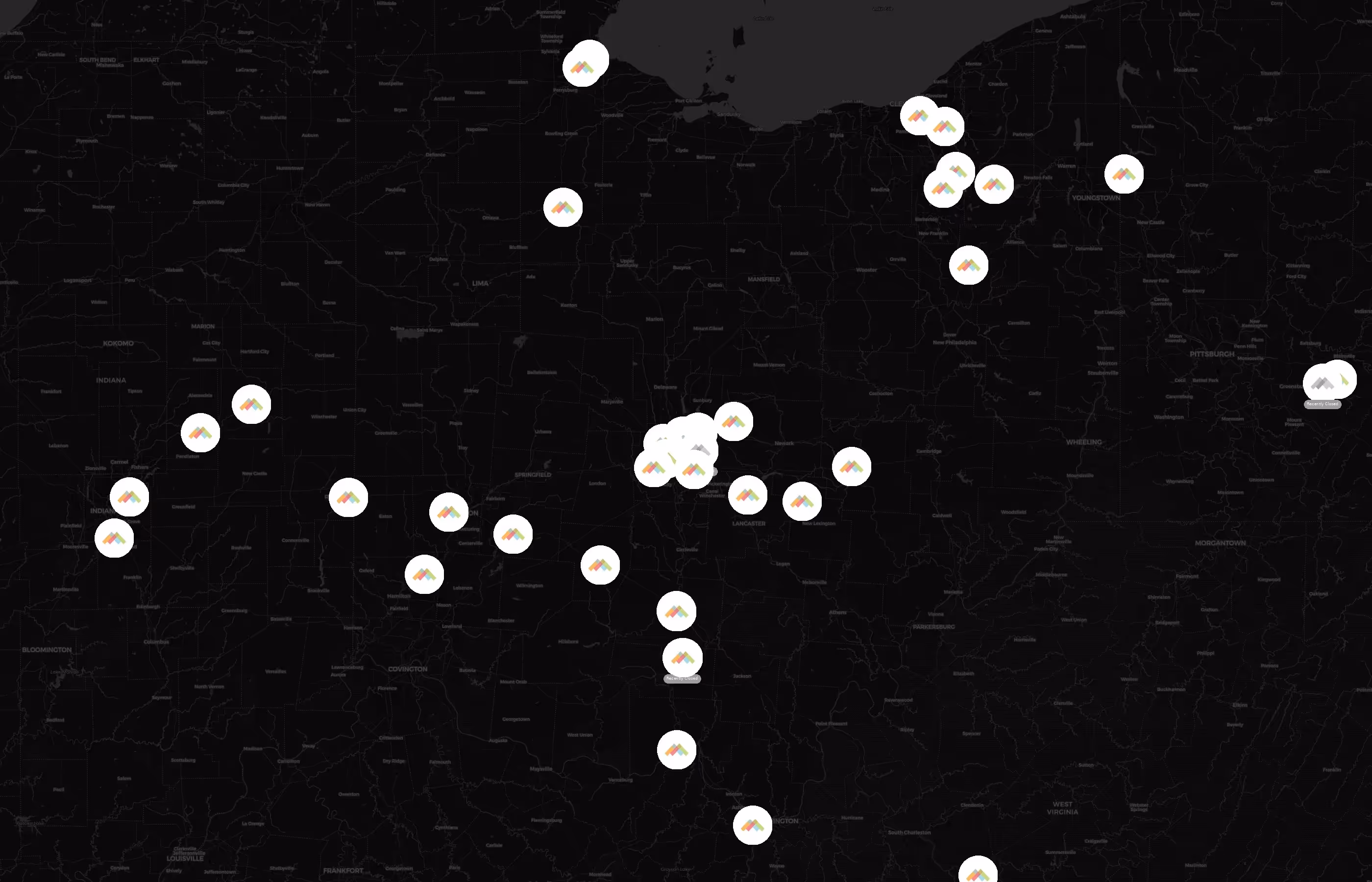 National Church Residences city distribution