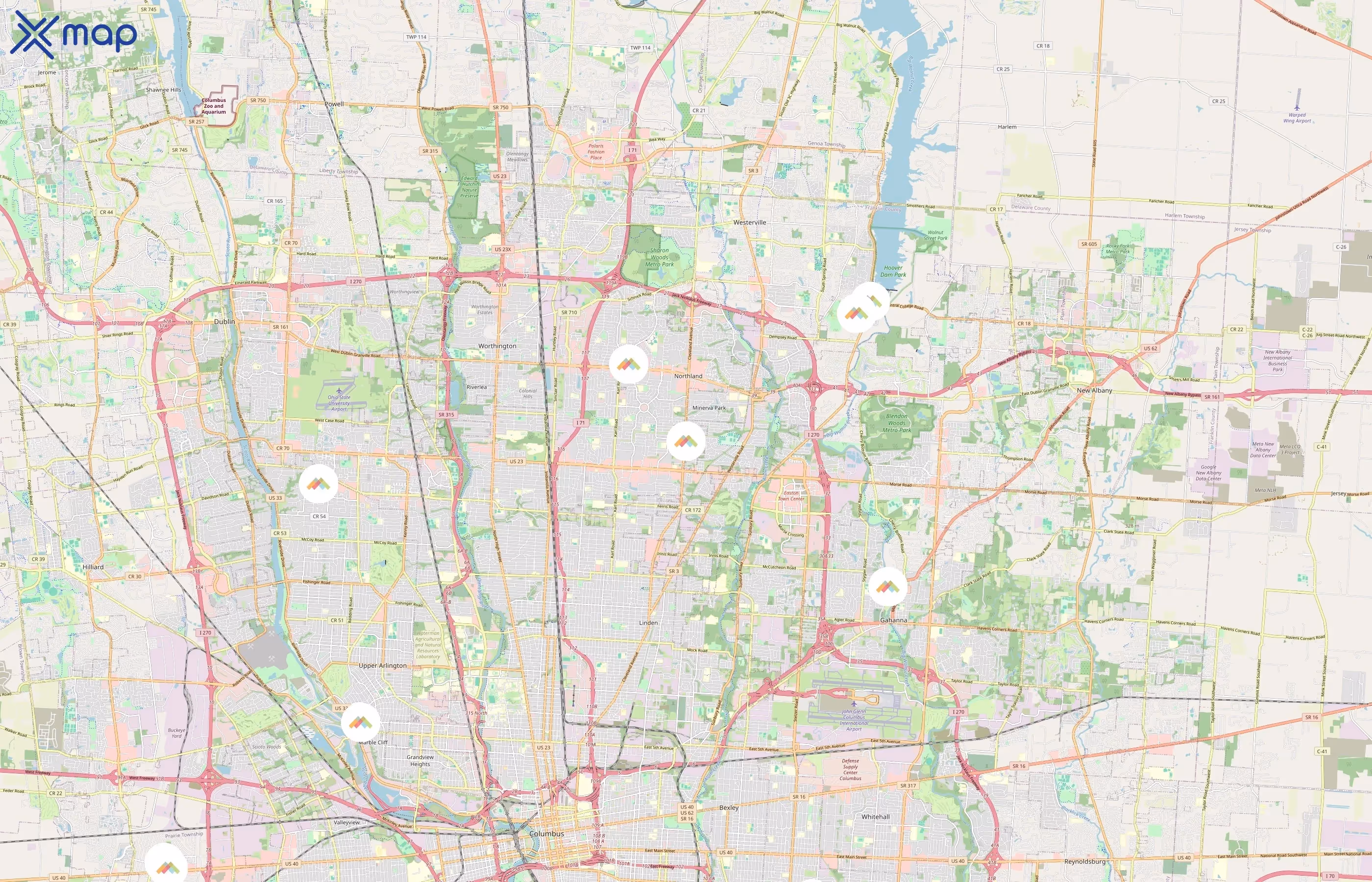 National Church Residences area coverage
