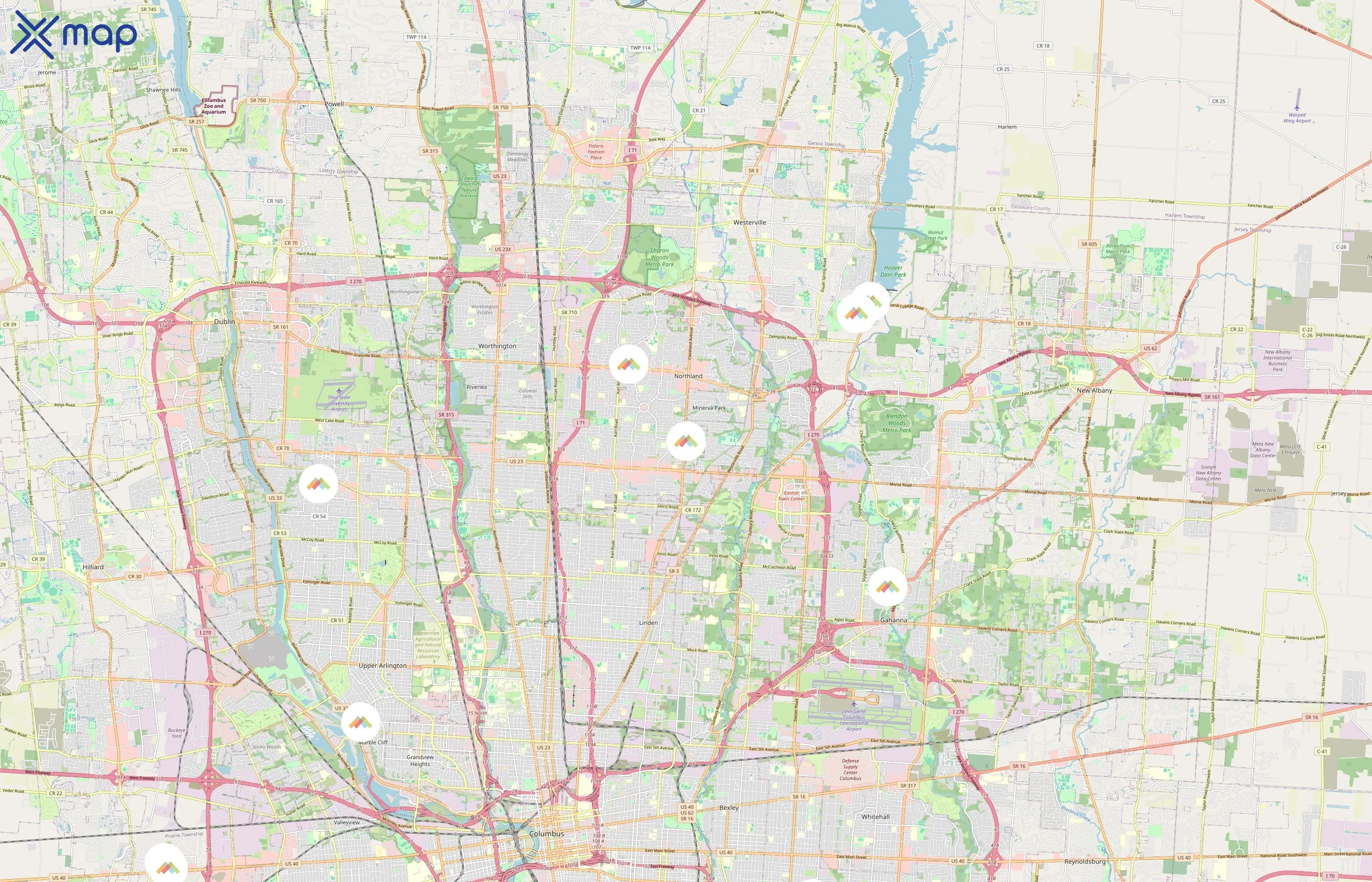 National Church Residences area coverage