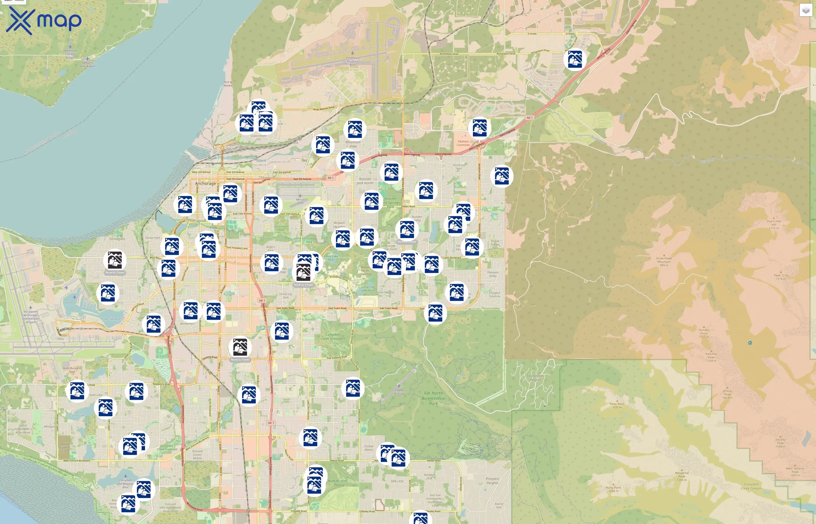 Anchorage School District traffic data