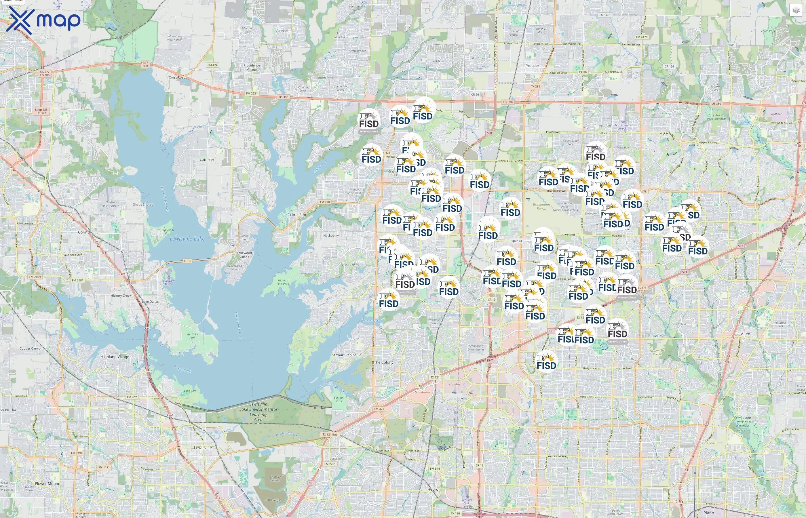 Frisco Independent School District traffic data