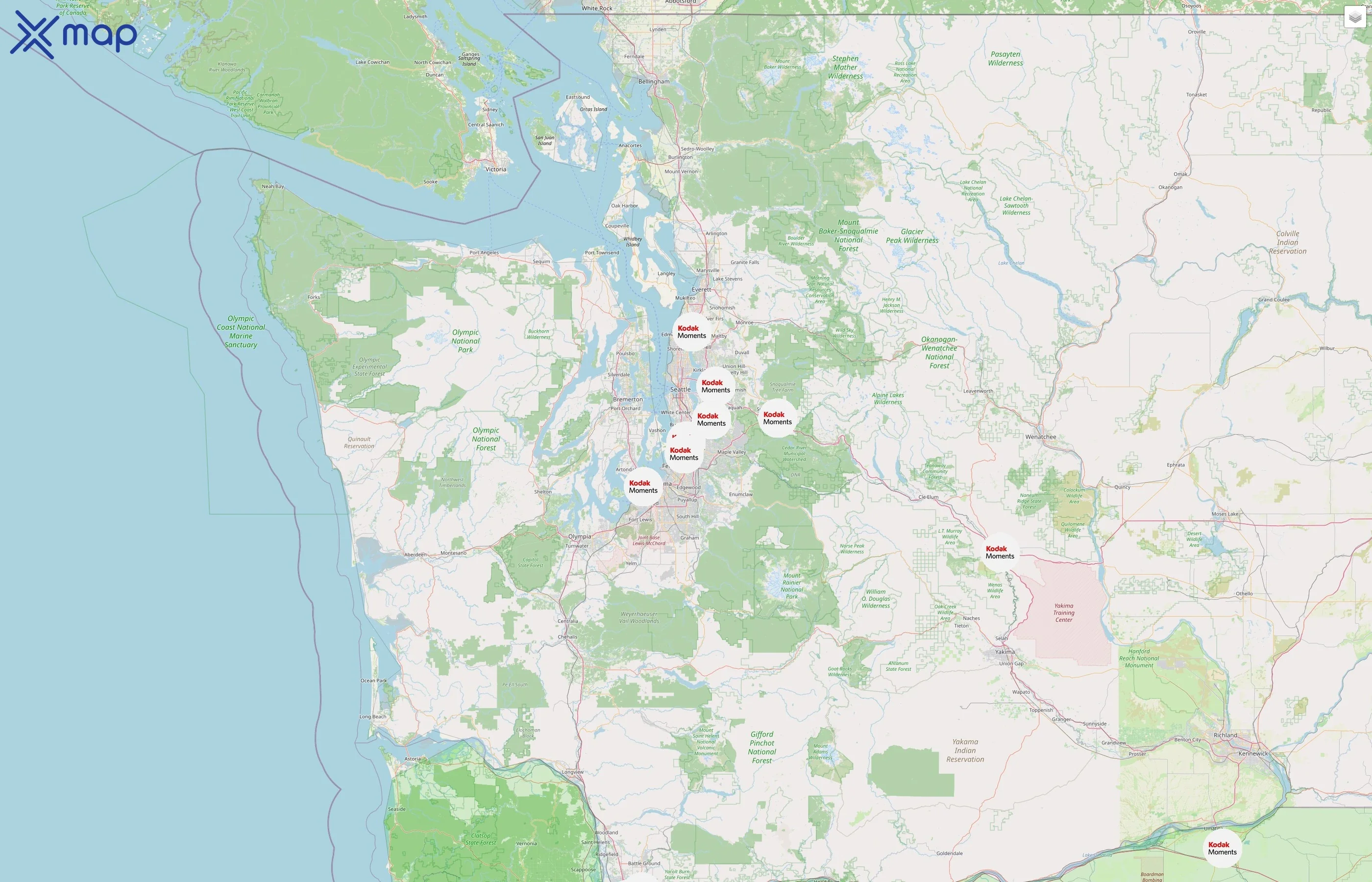 Kodak street hotspots