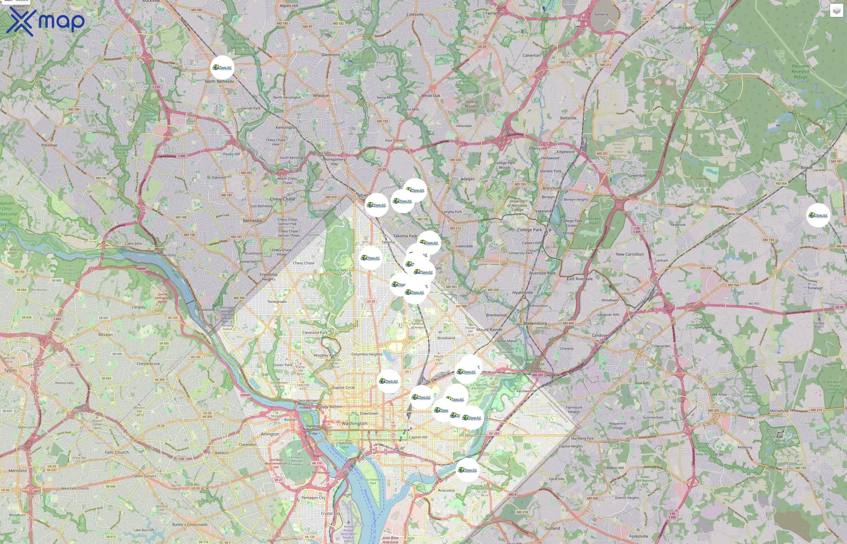 Planet Aid traffic data
