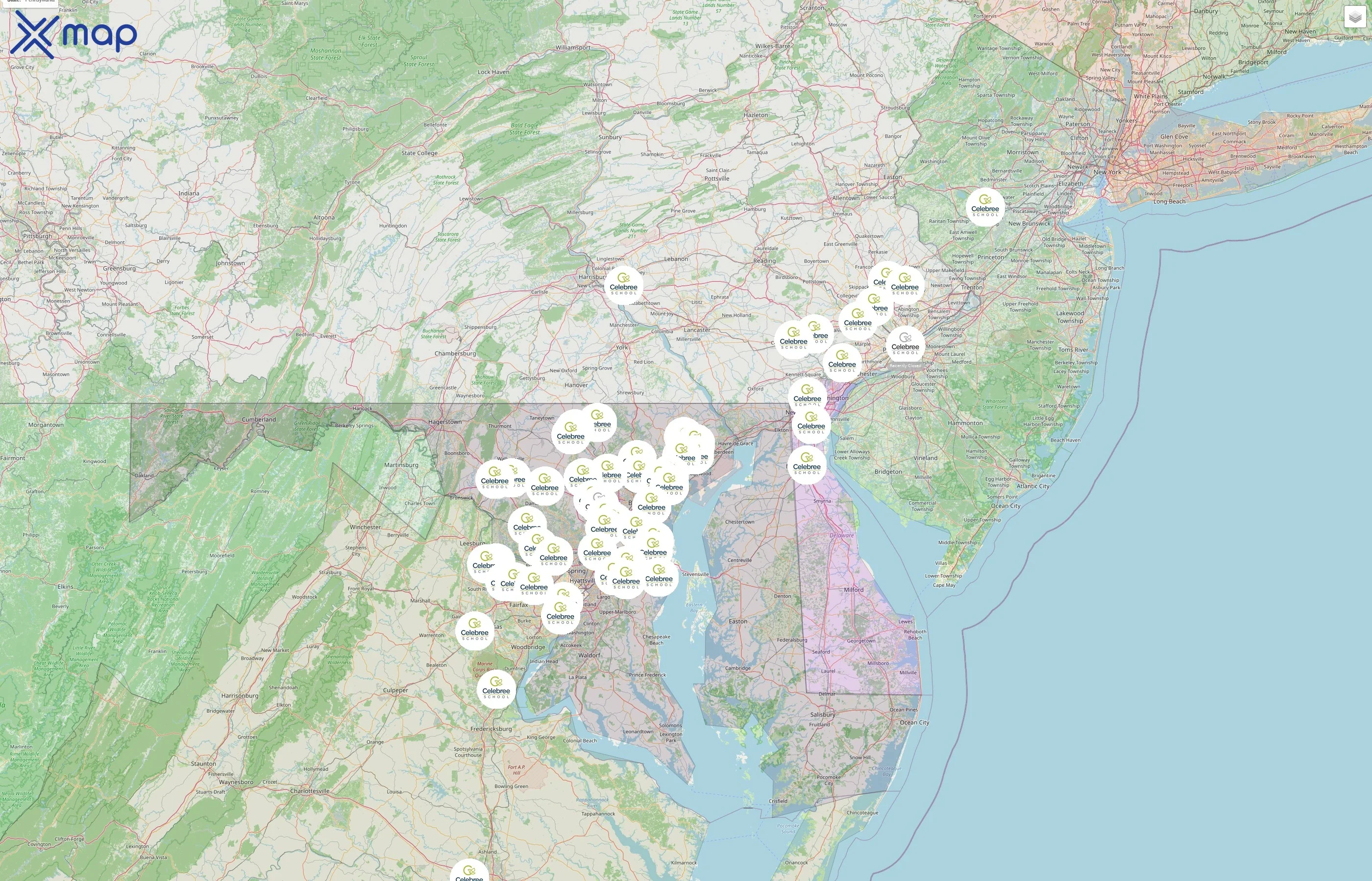 Celebree School street hotspots