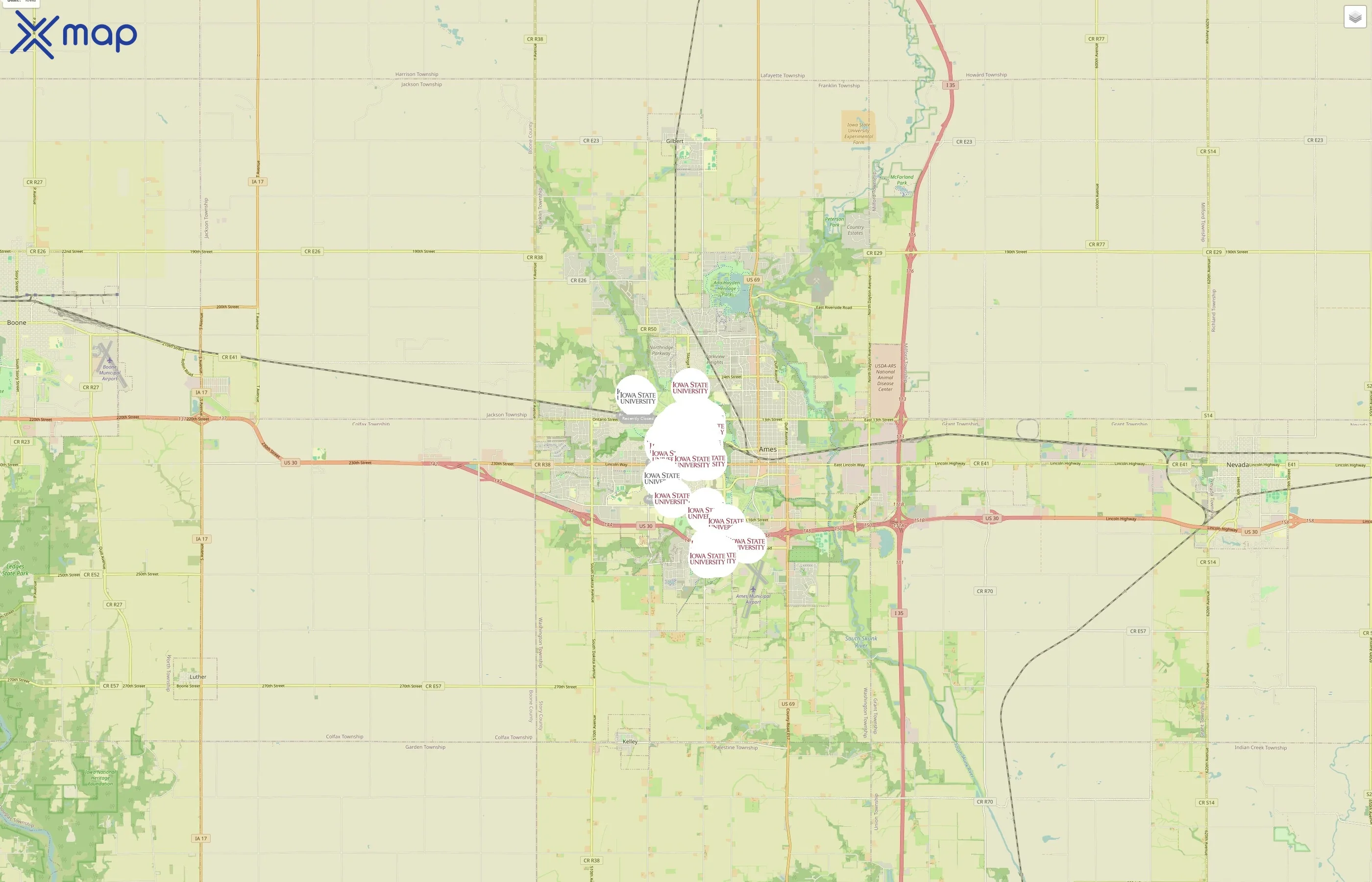 Iowa State University traffic data