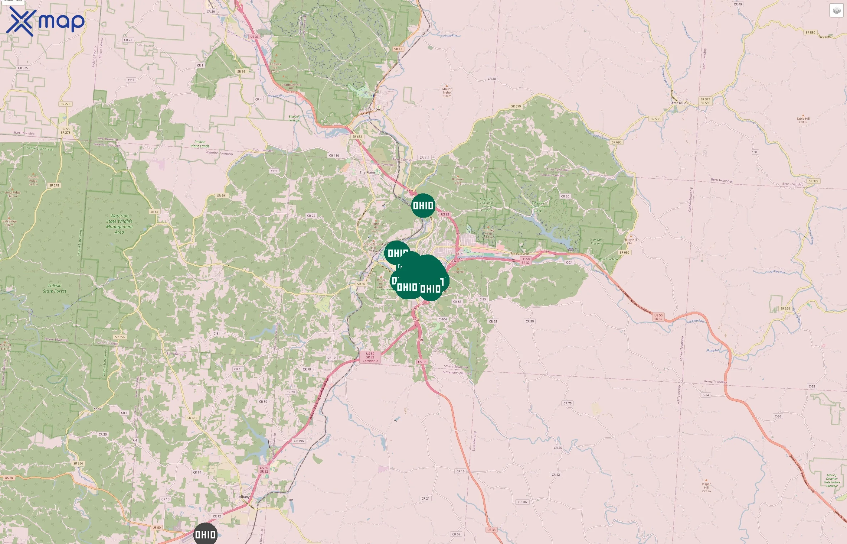 Ohio University traffic data