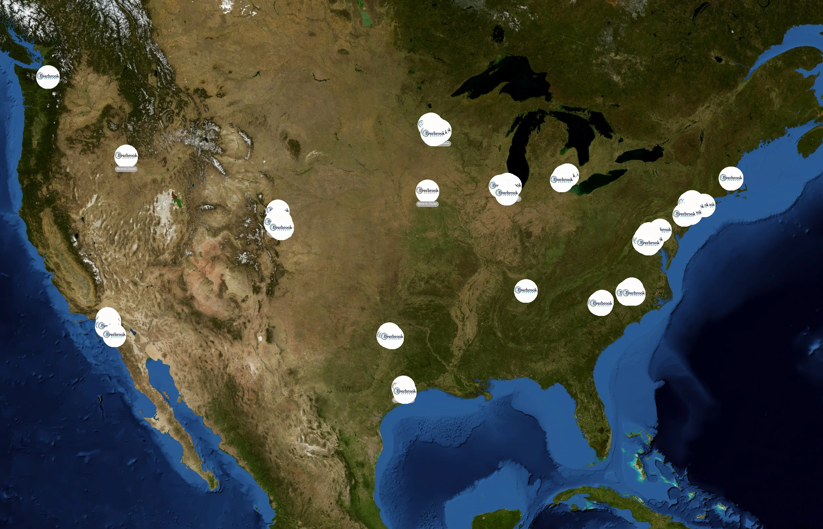 Everbrook Academy state distribution