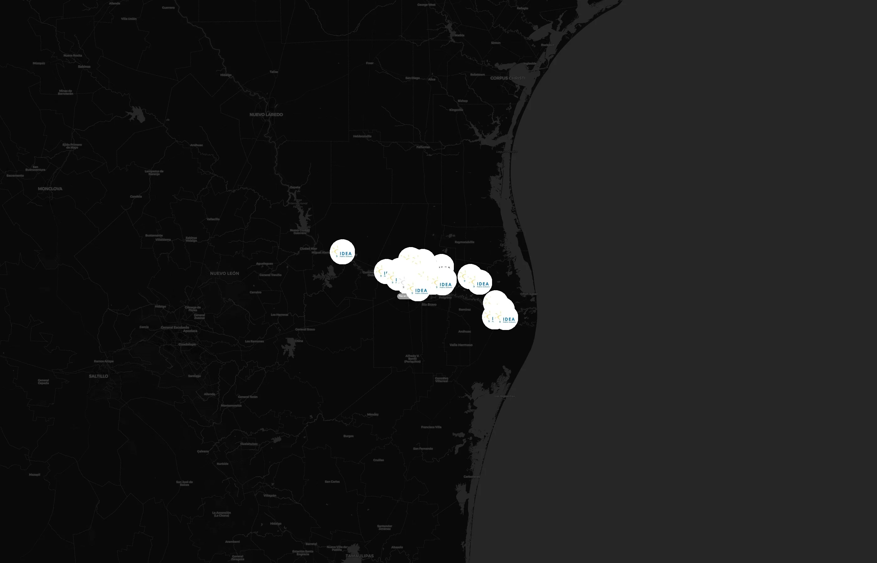 IDEA Public Schools city distribution