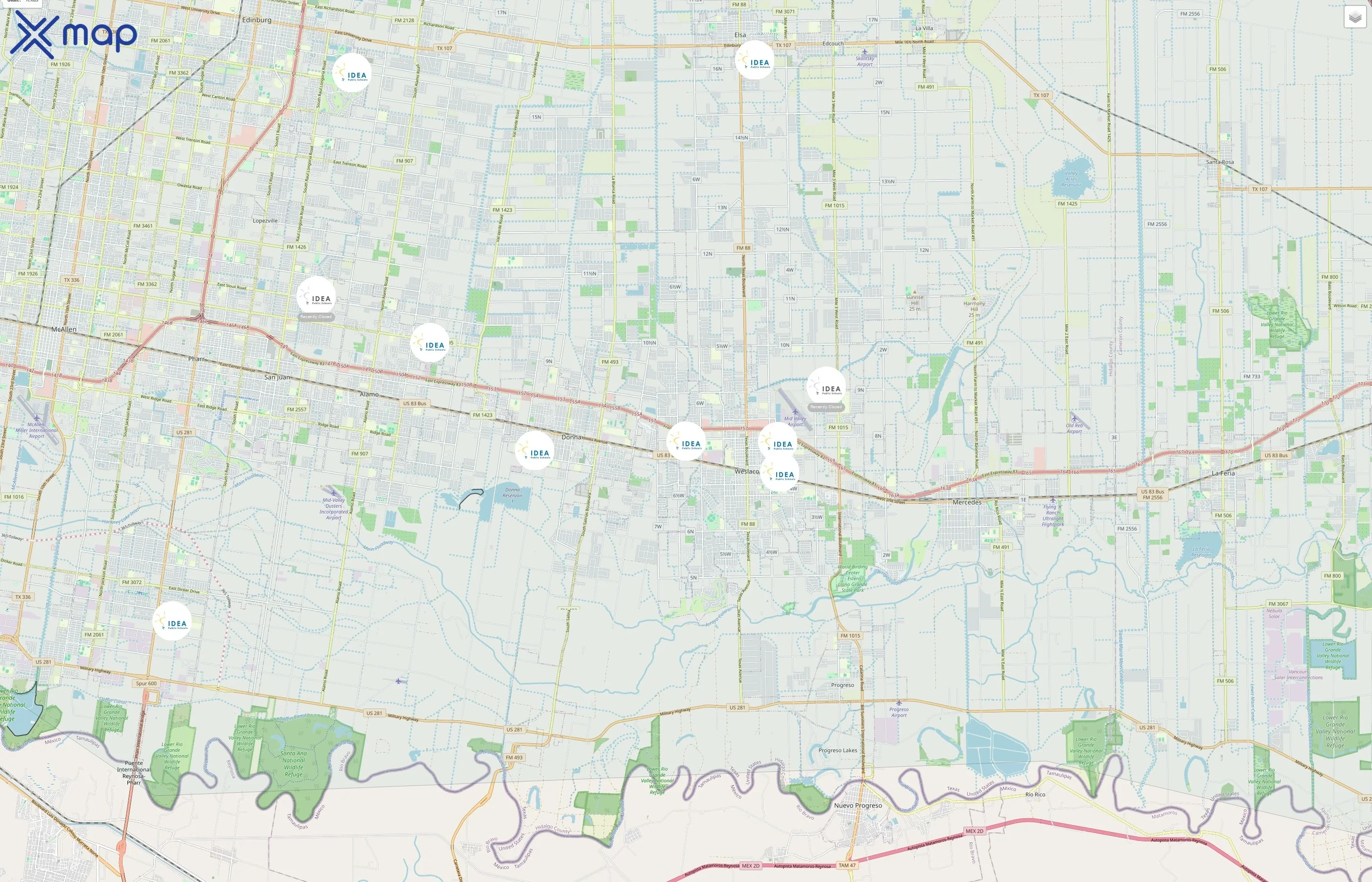IDEA Public Schools traffic data