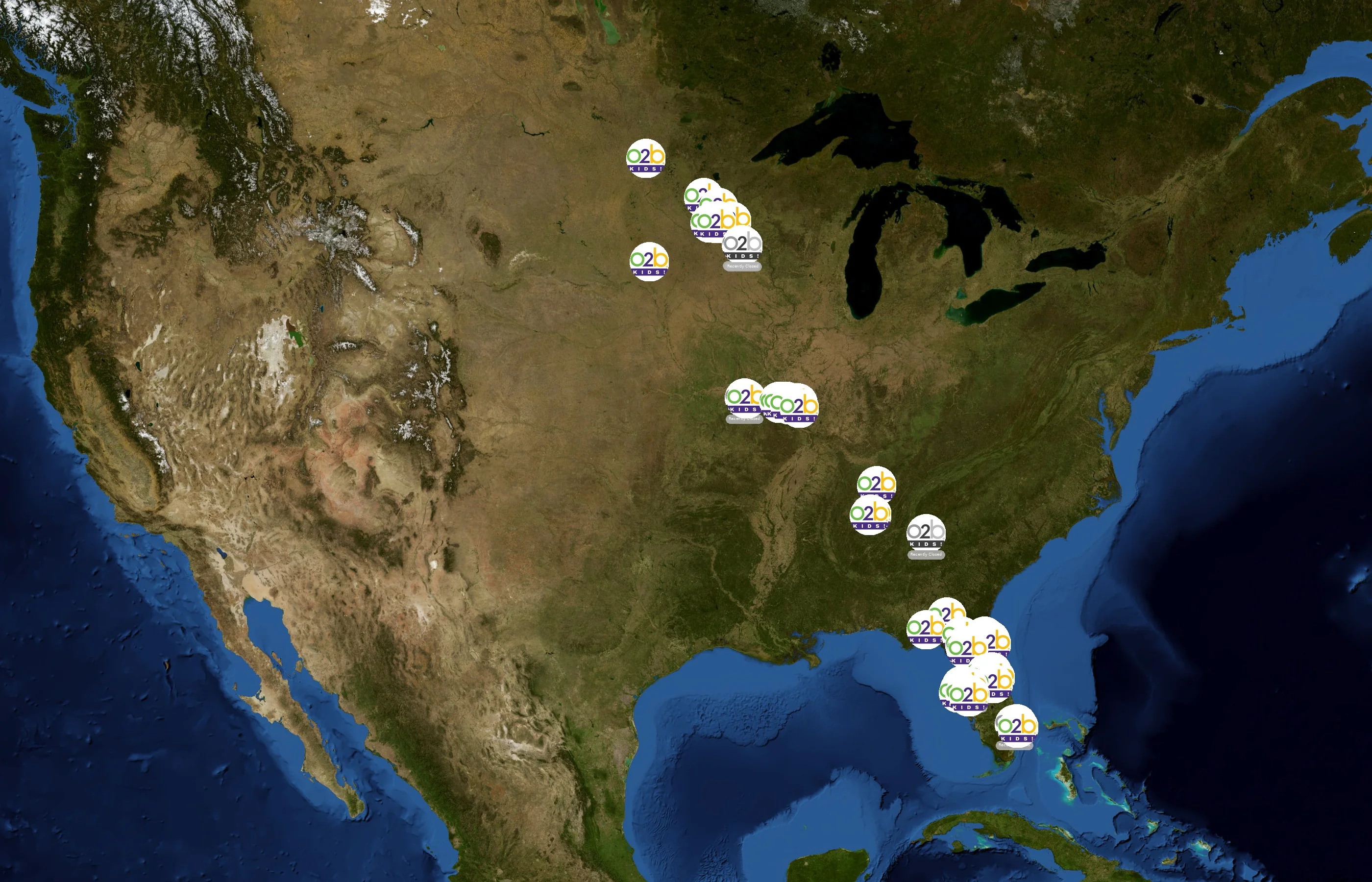 O2B Kids state distribution