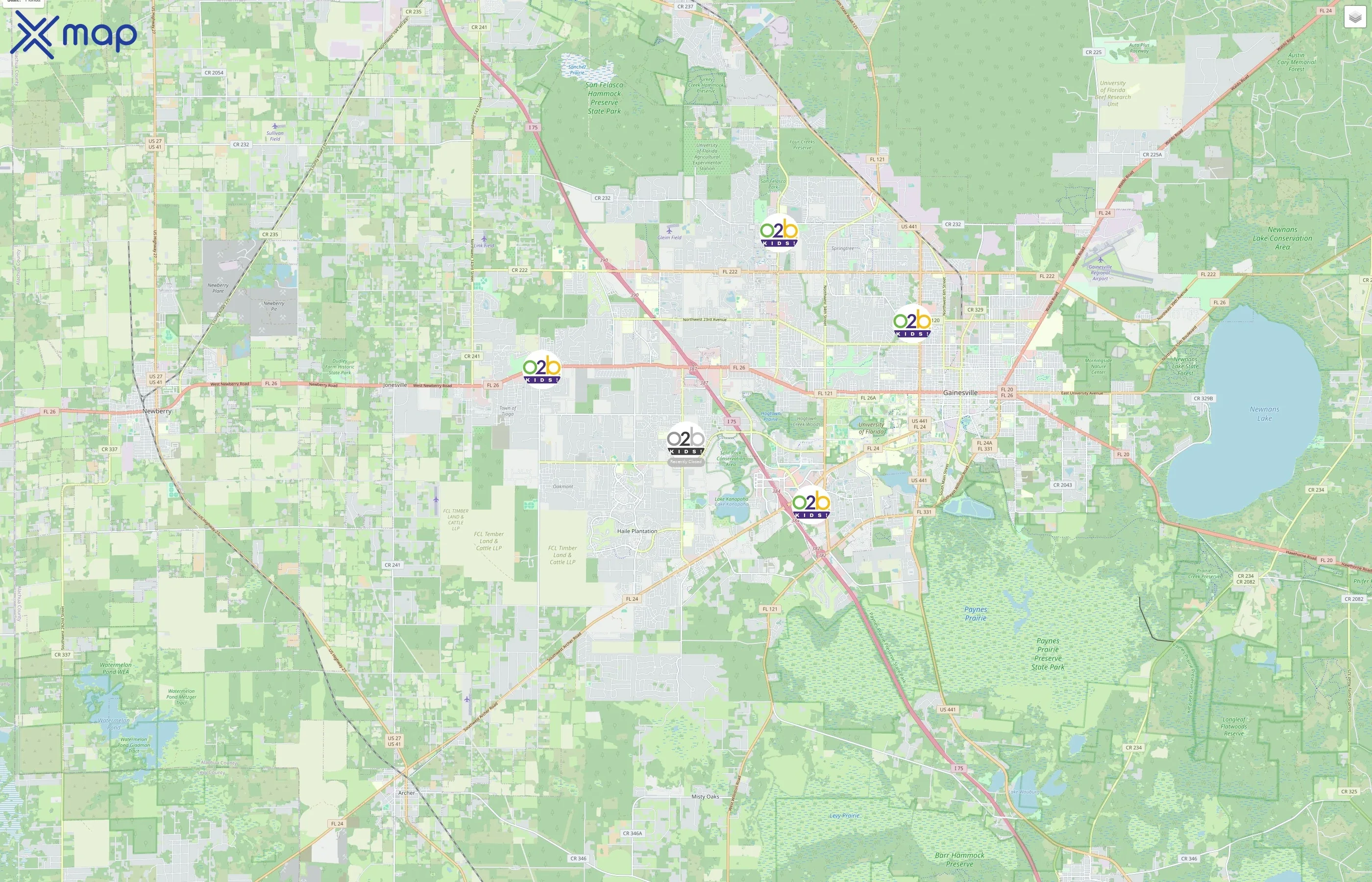O2B Kids traffic data