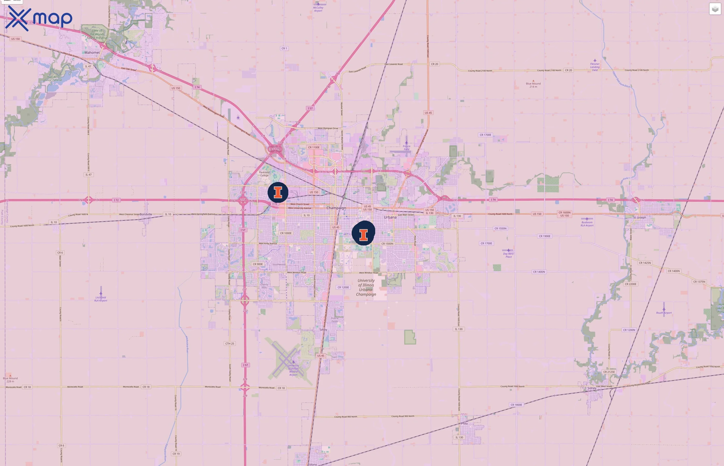 University of Illinois Extension traffic data