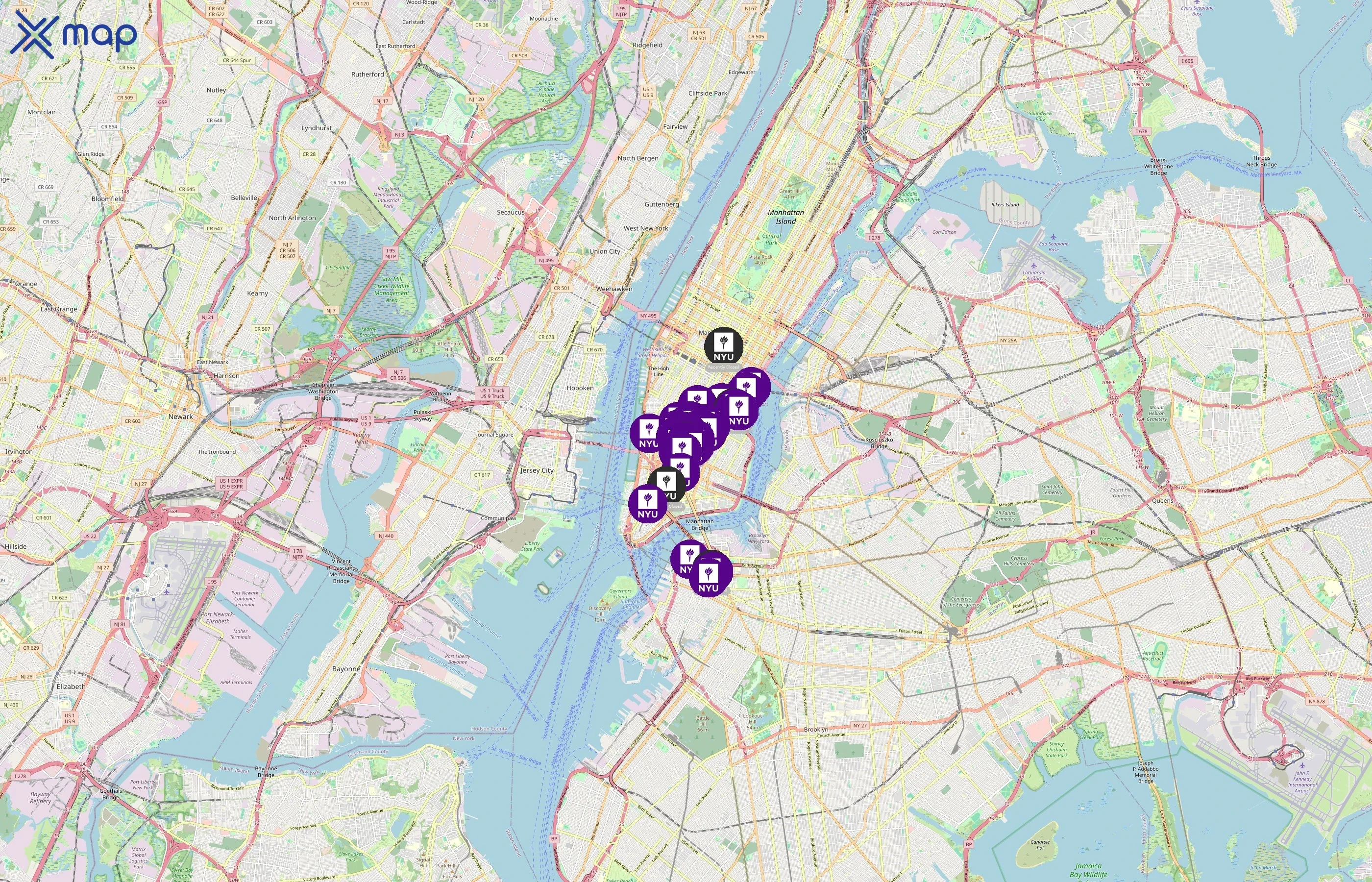 New York University area coverage