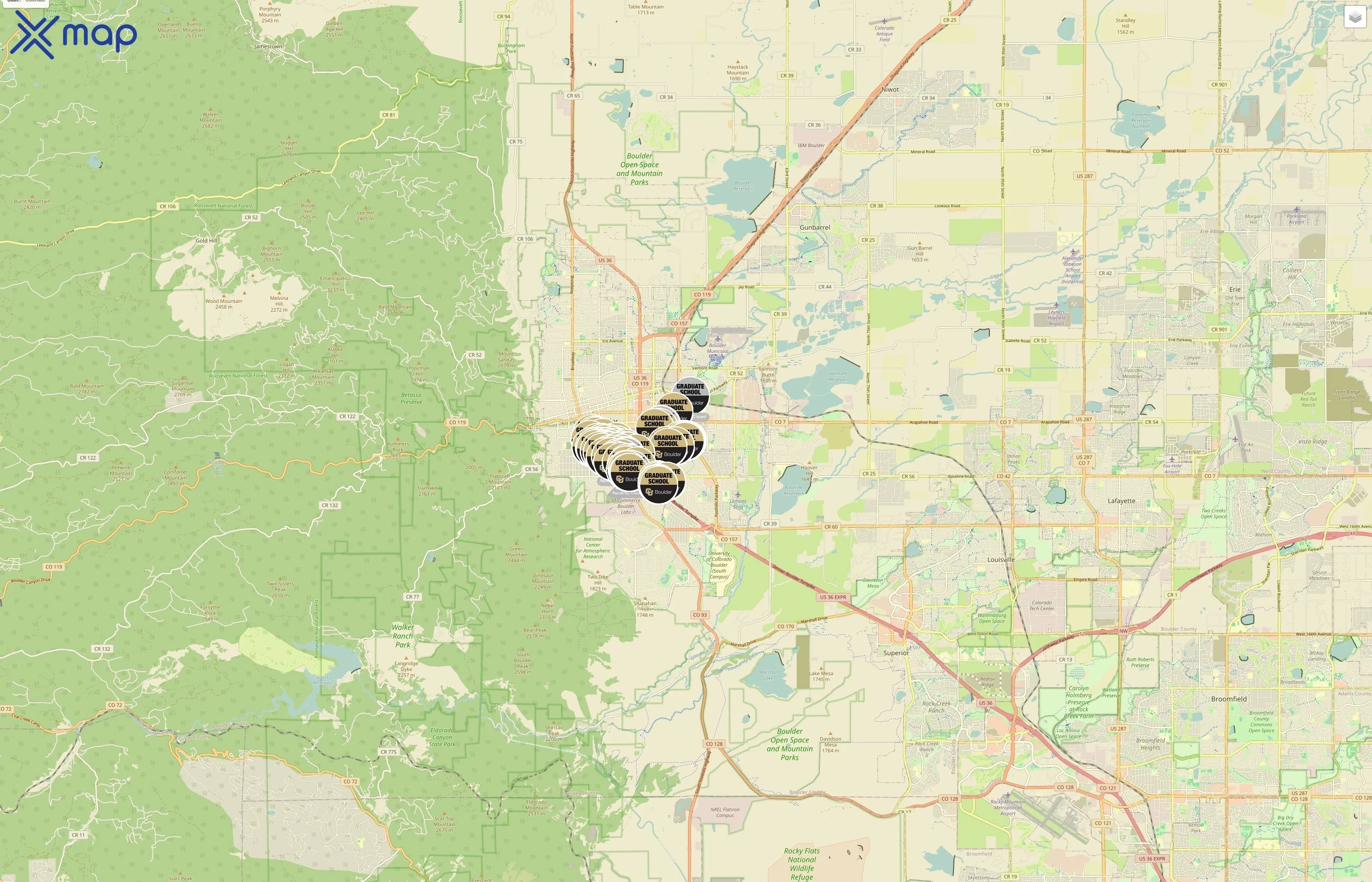 University of Colorado Boulder traffic data