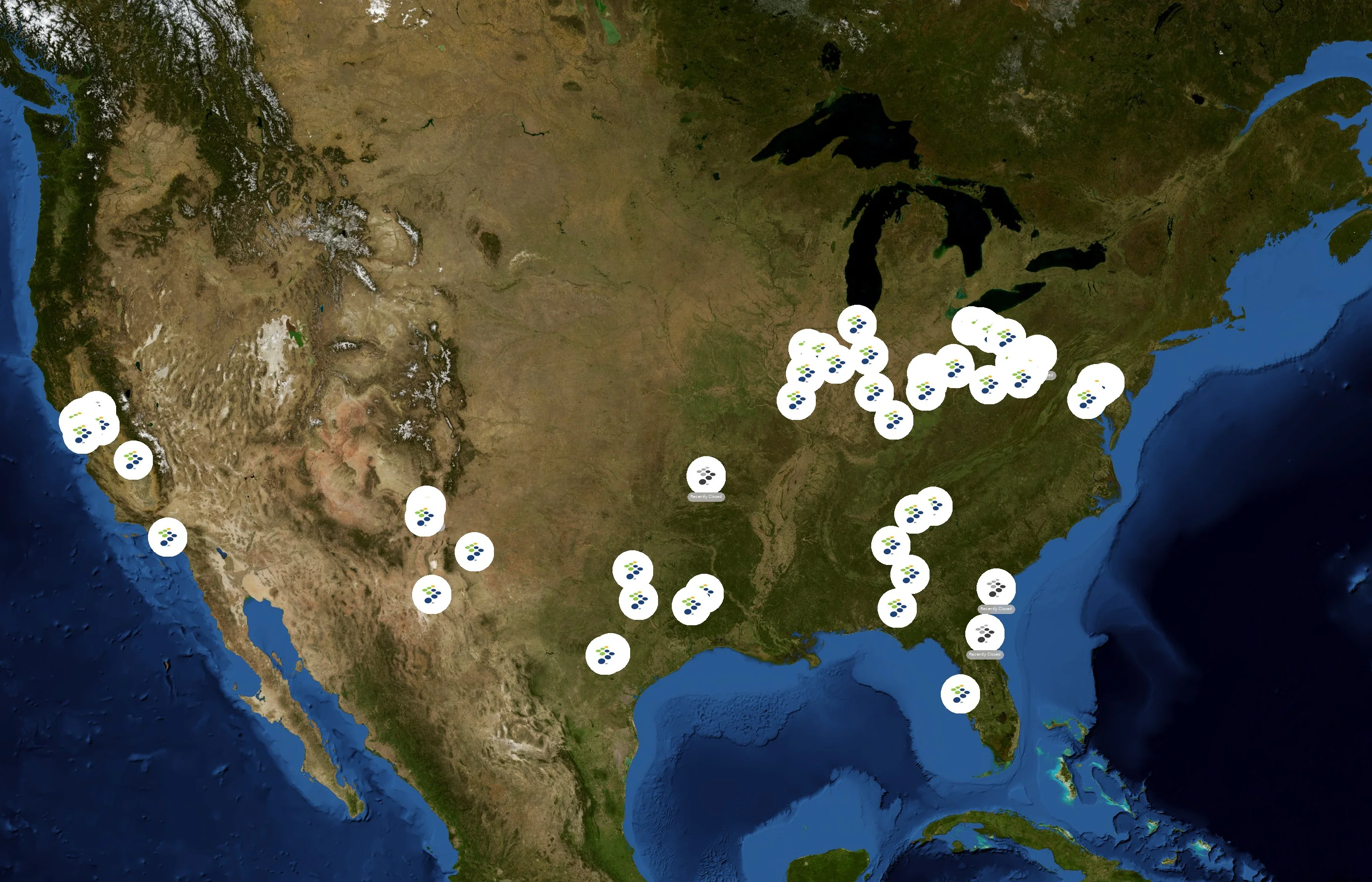 MedMark Treatment Centers state distribution