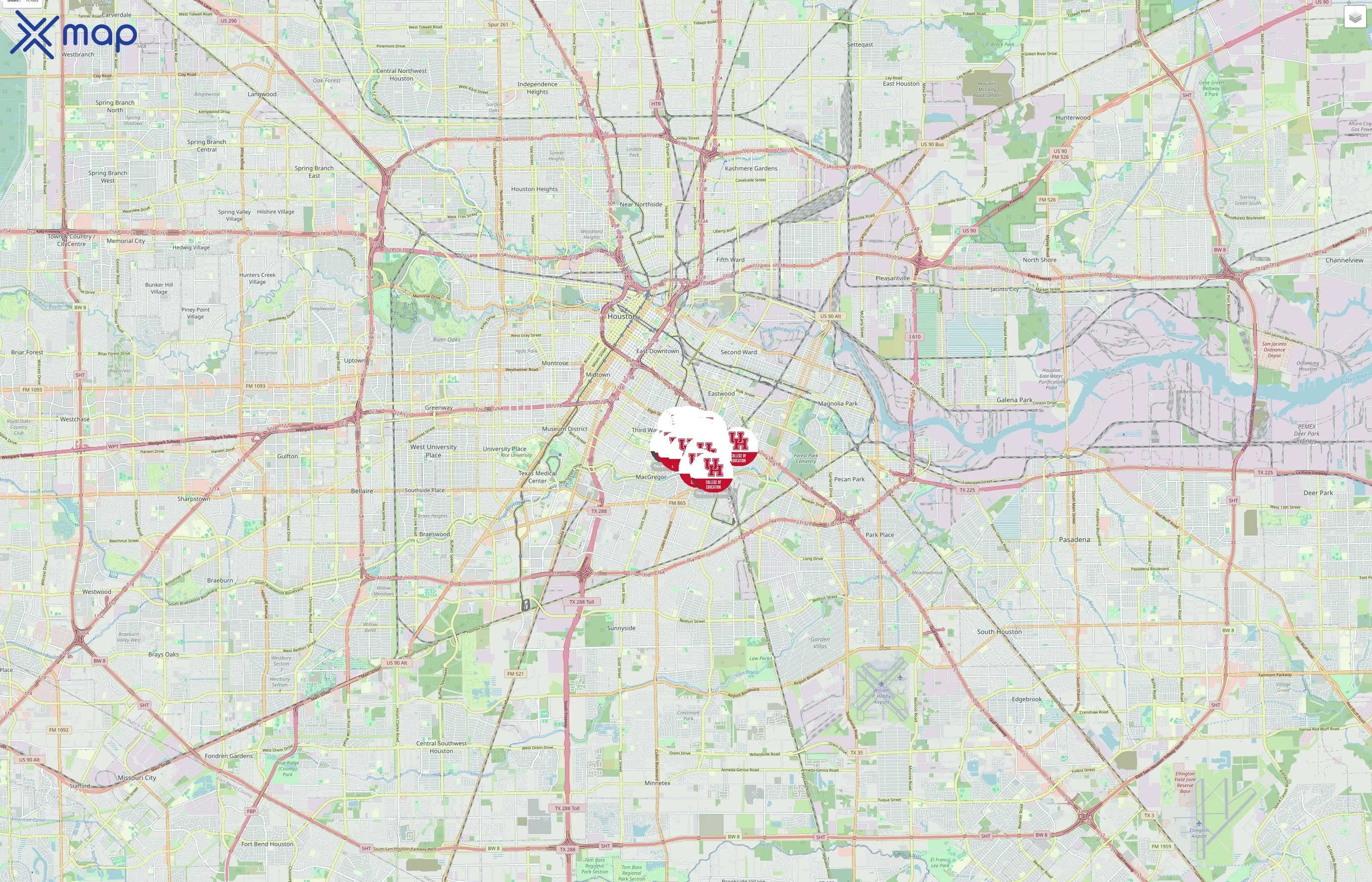 University of Houston traffic data