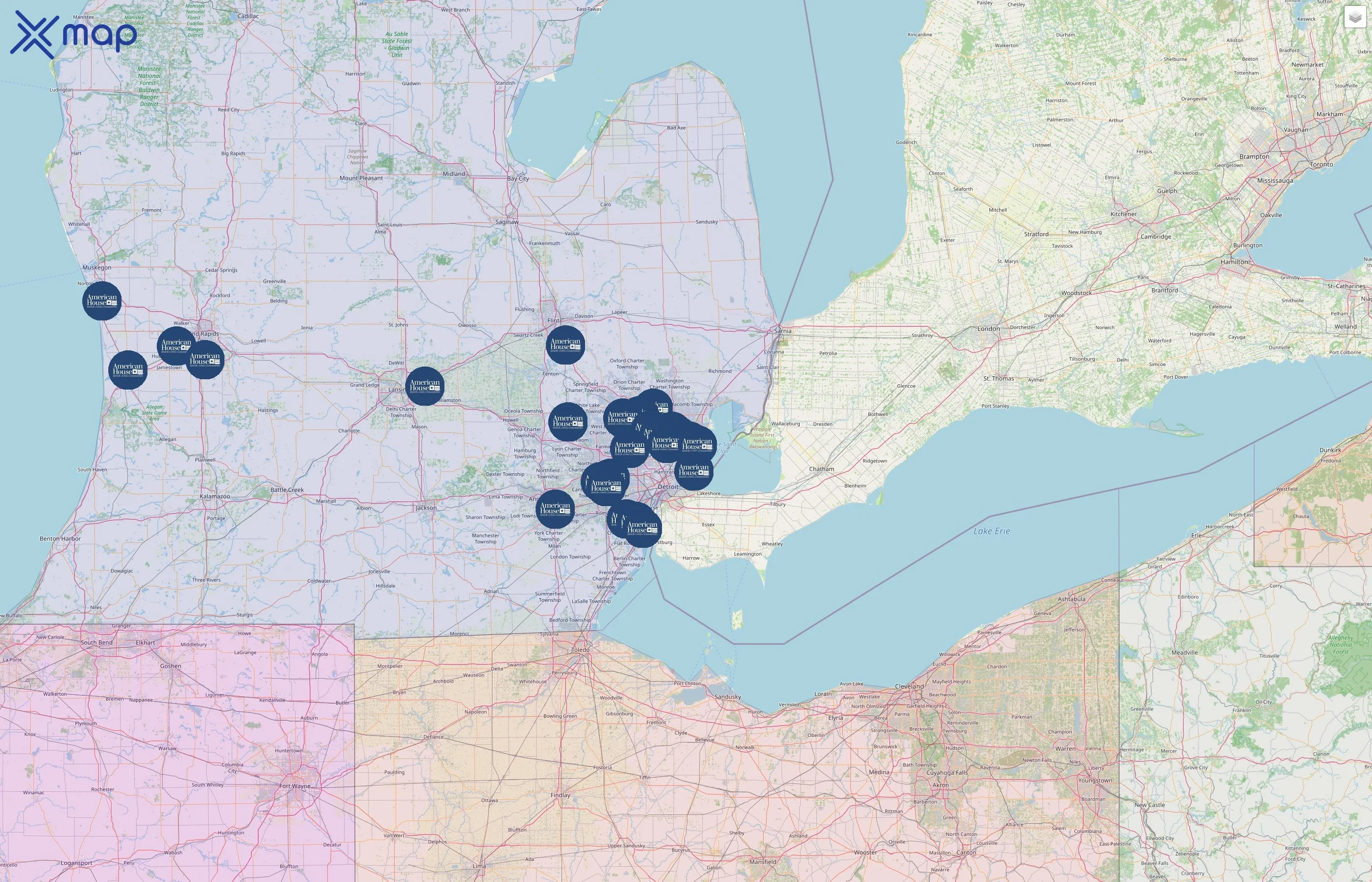 American House street hotspots