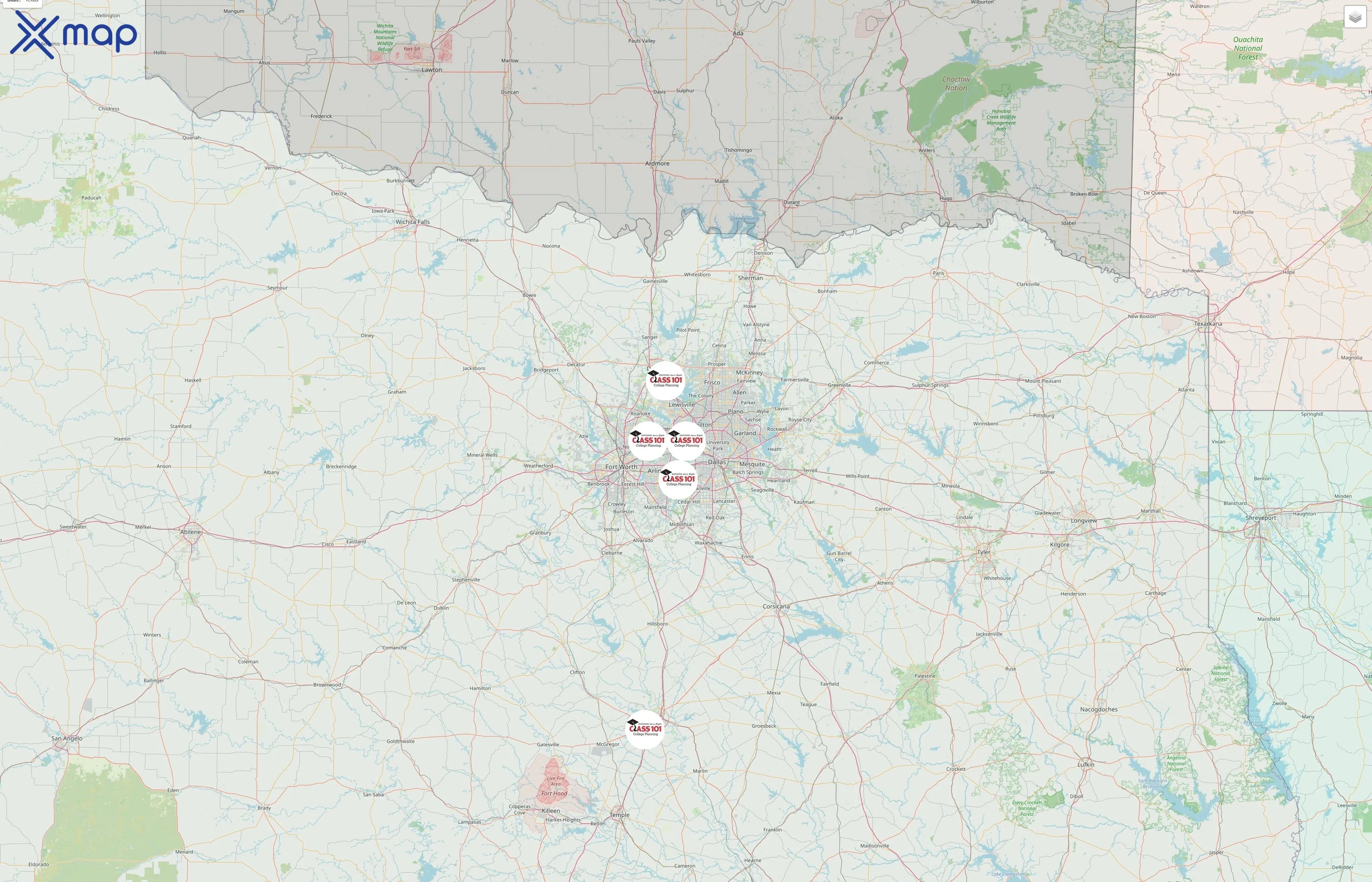 Class 101 street hotspots