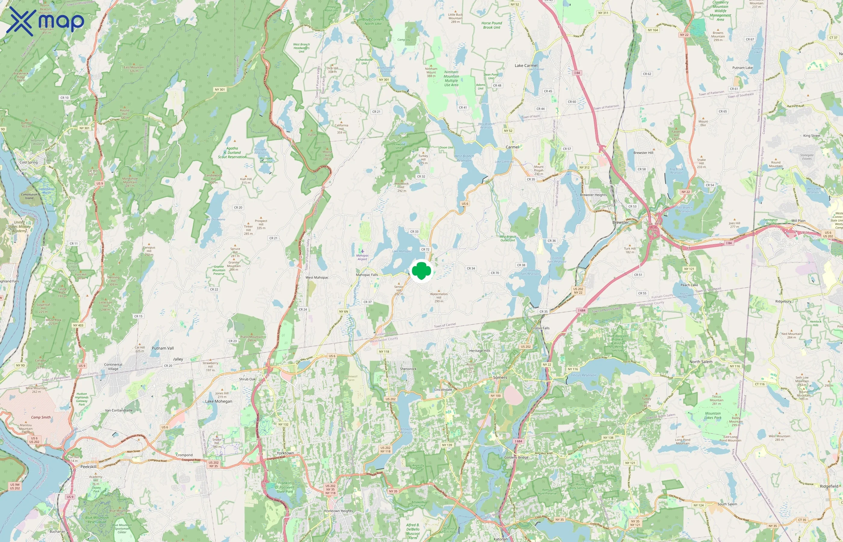 Girl Scouts of the USA area coverage