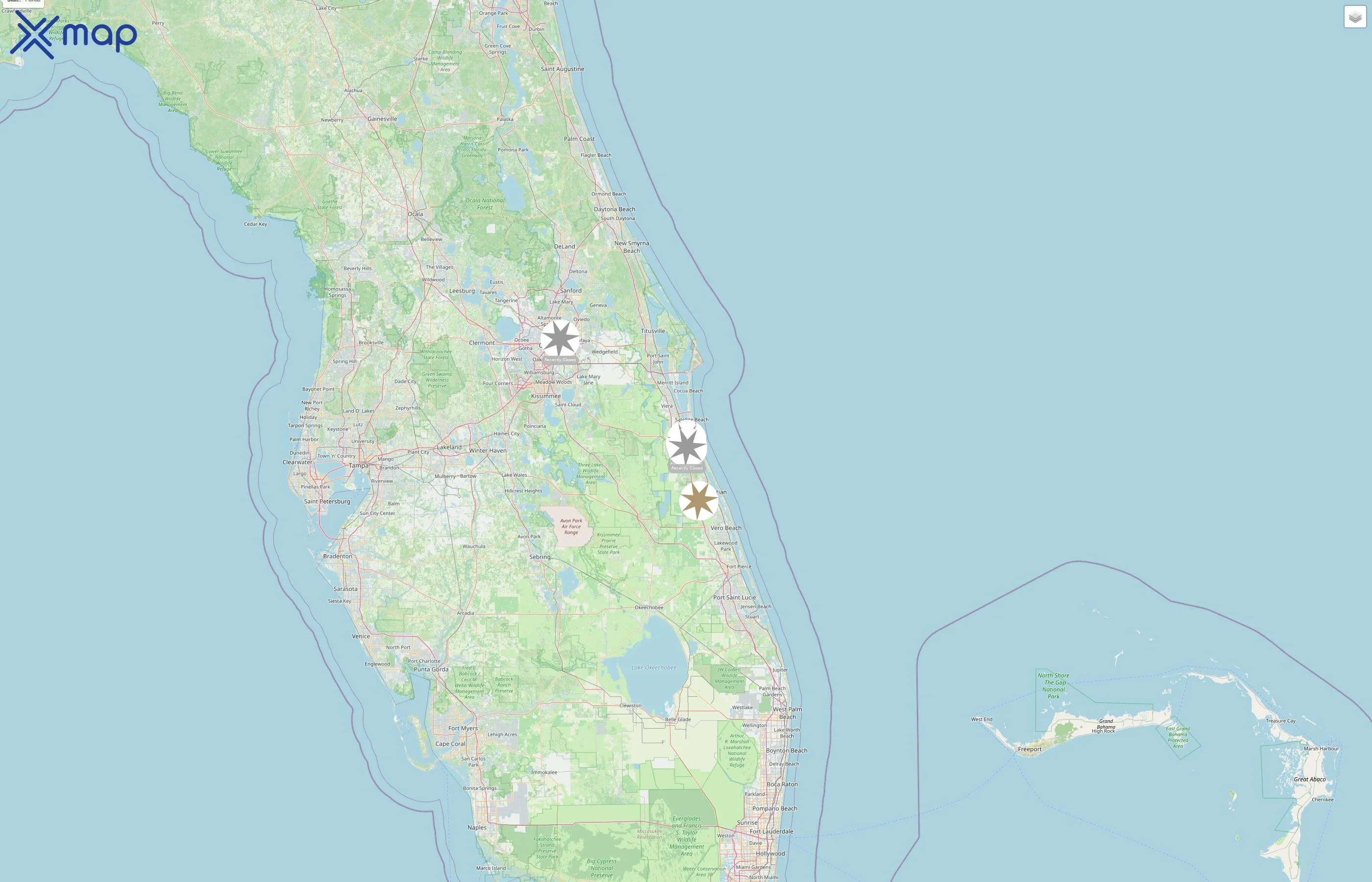 Florida Institute of Technology street hotspots