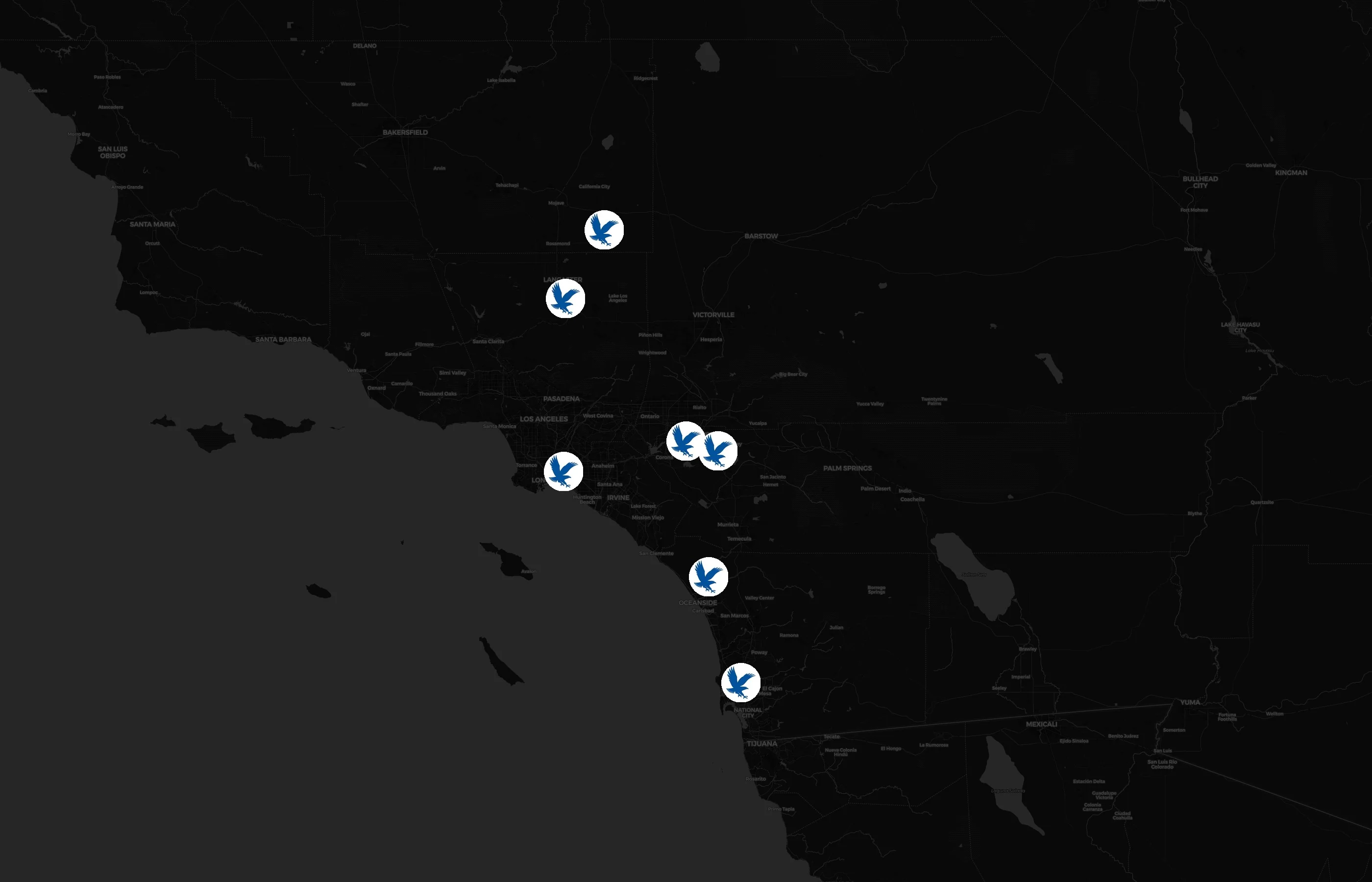 Embry-Riddle Aeronautical University city distribution