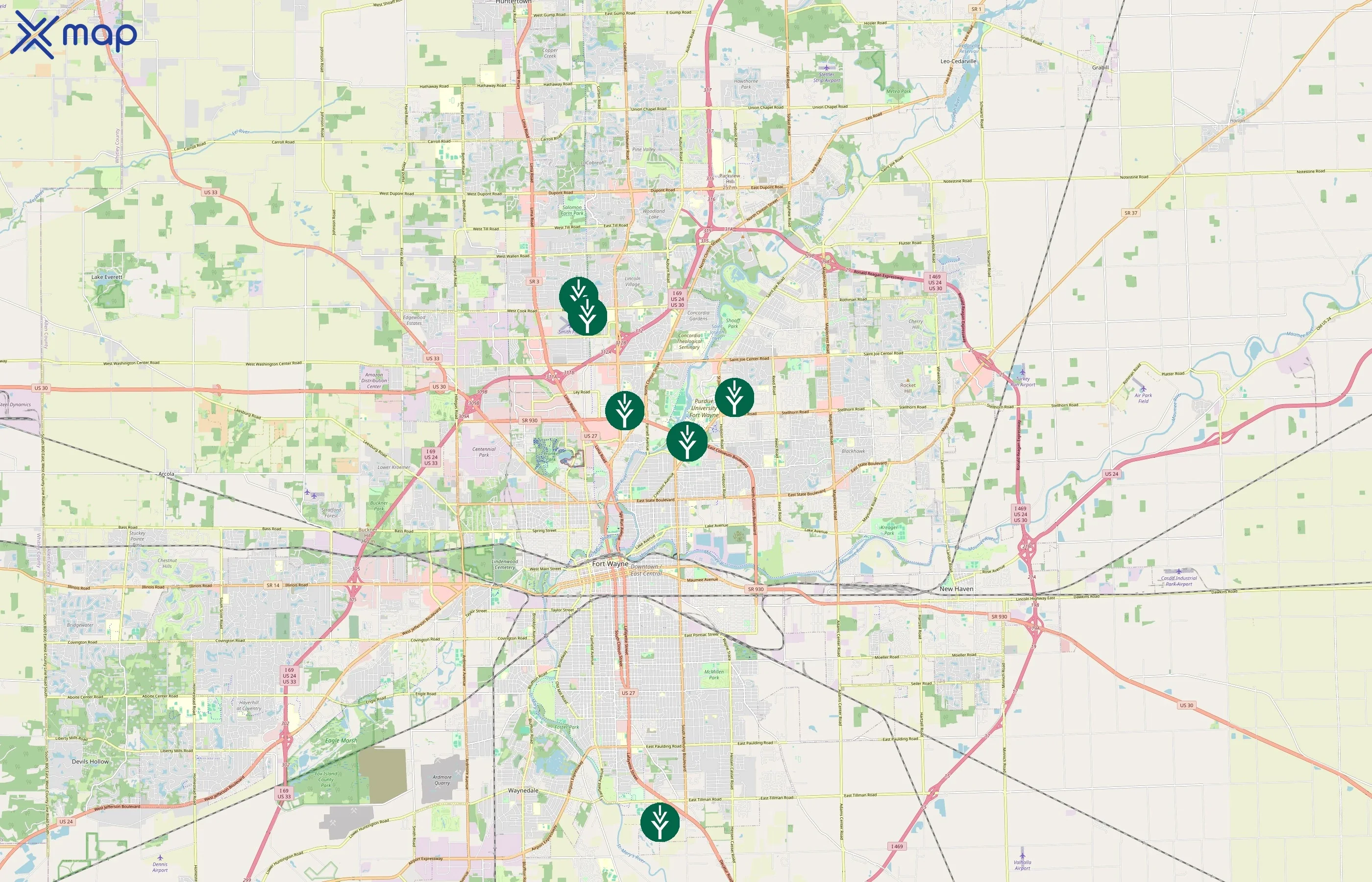 Ivy Tech Community College area coverage