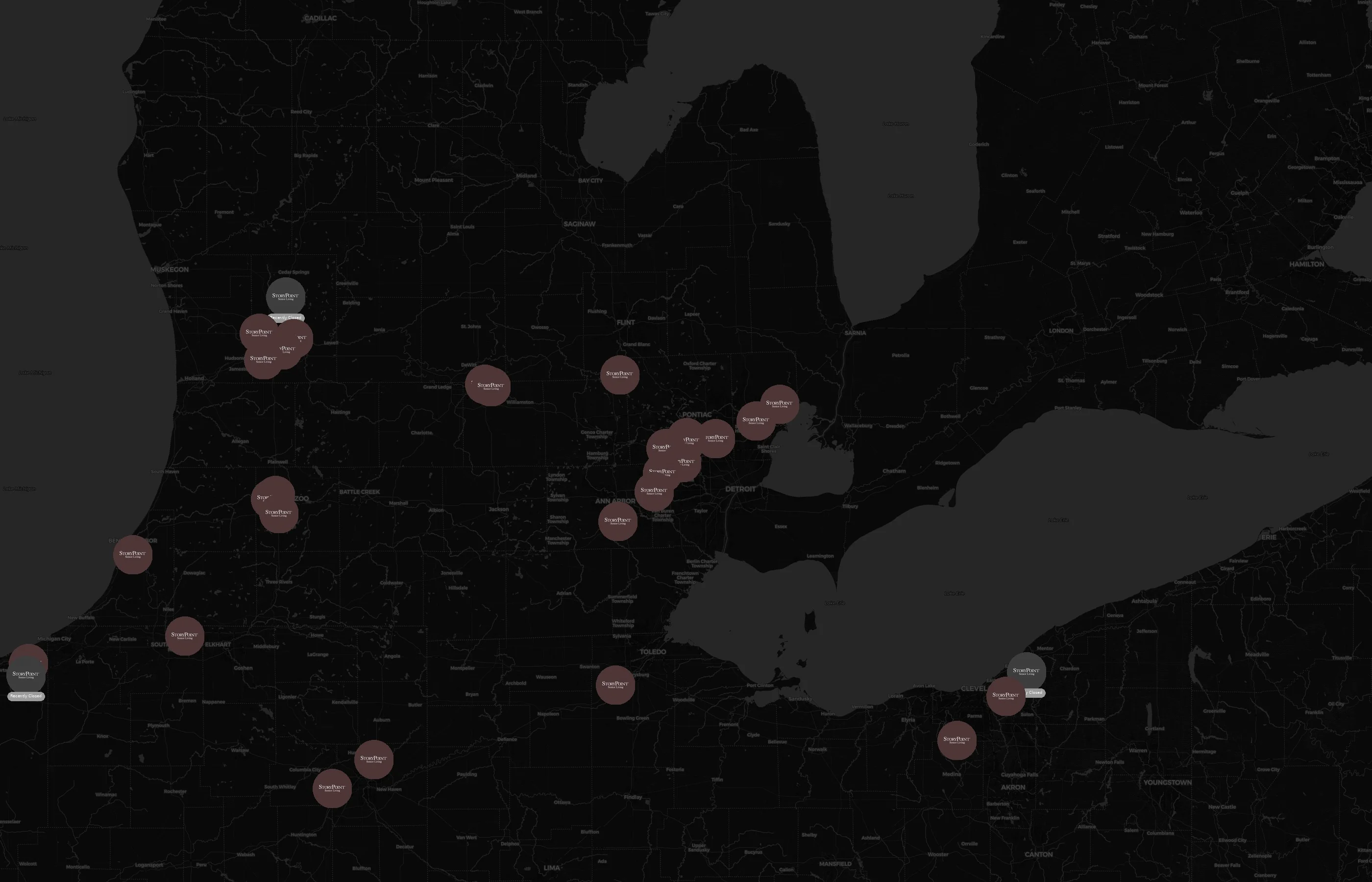 StoryPoint city distribution