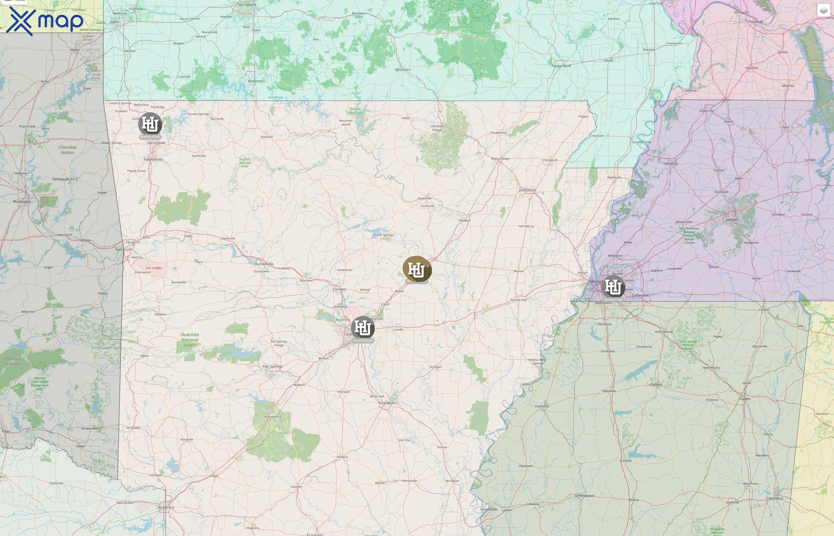 Harding University street hotspots