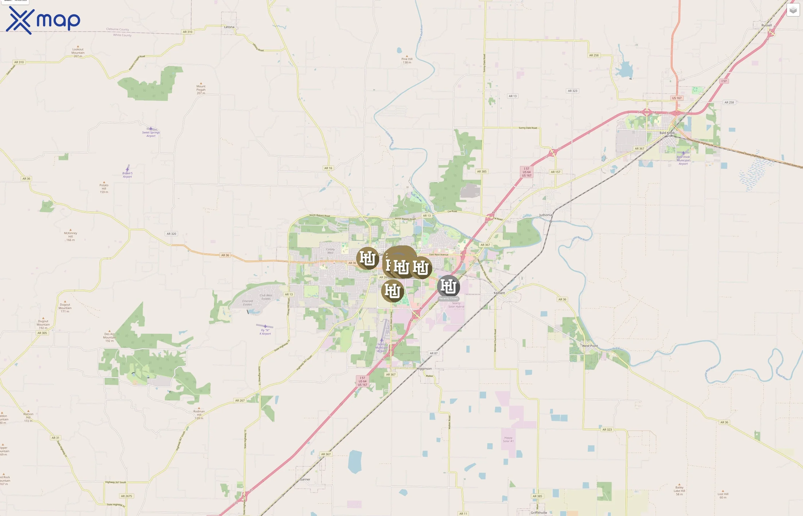 Harding University traffic data
