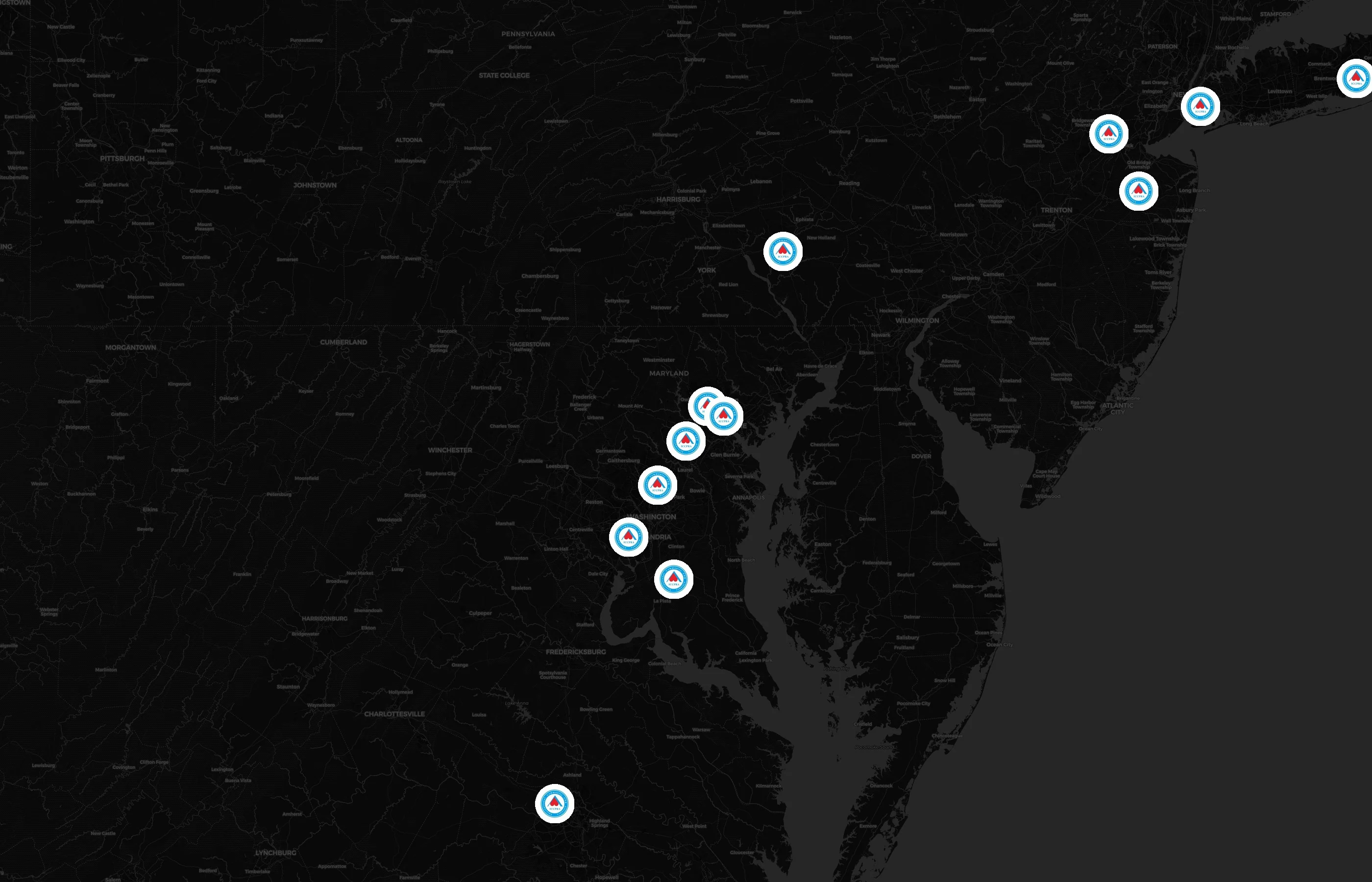 AllCPR city distribution