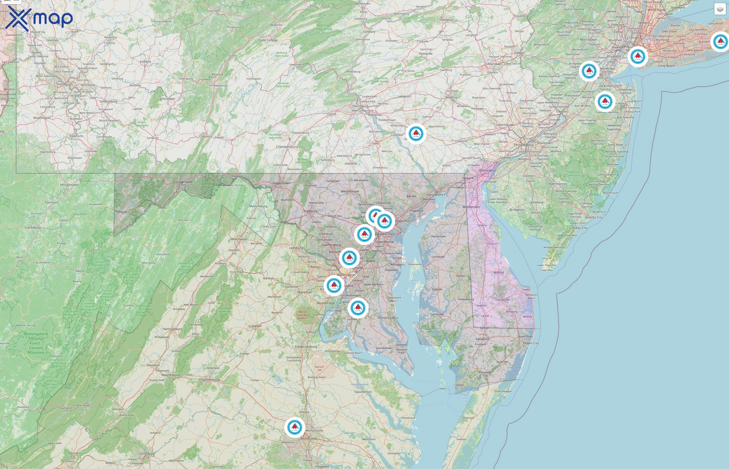 AllCPR street hotspots