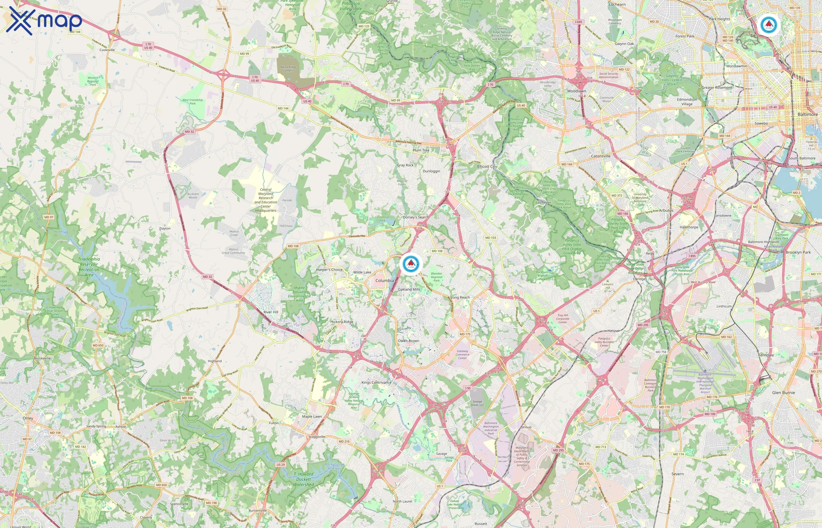 AllCPR area coverage