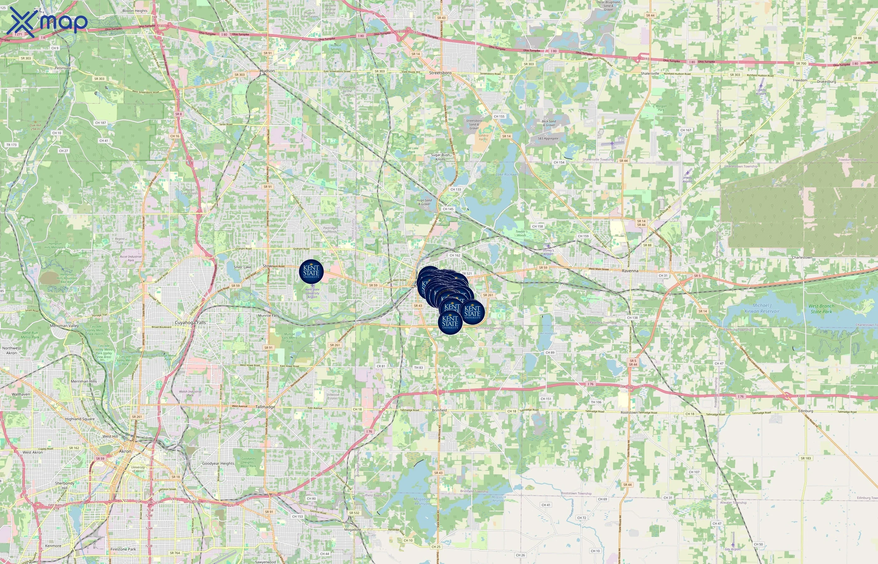 Kent State University area coverage