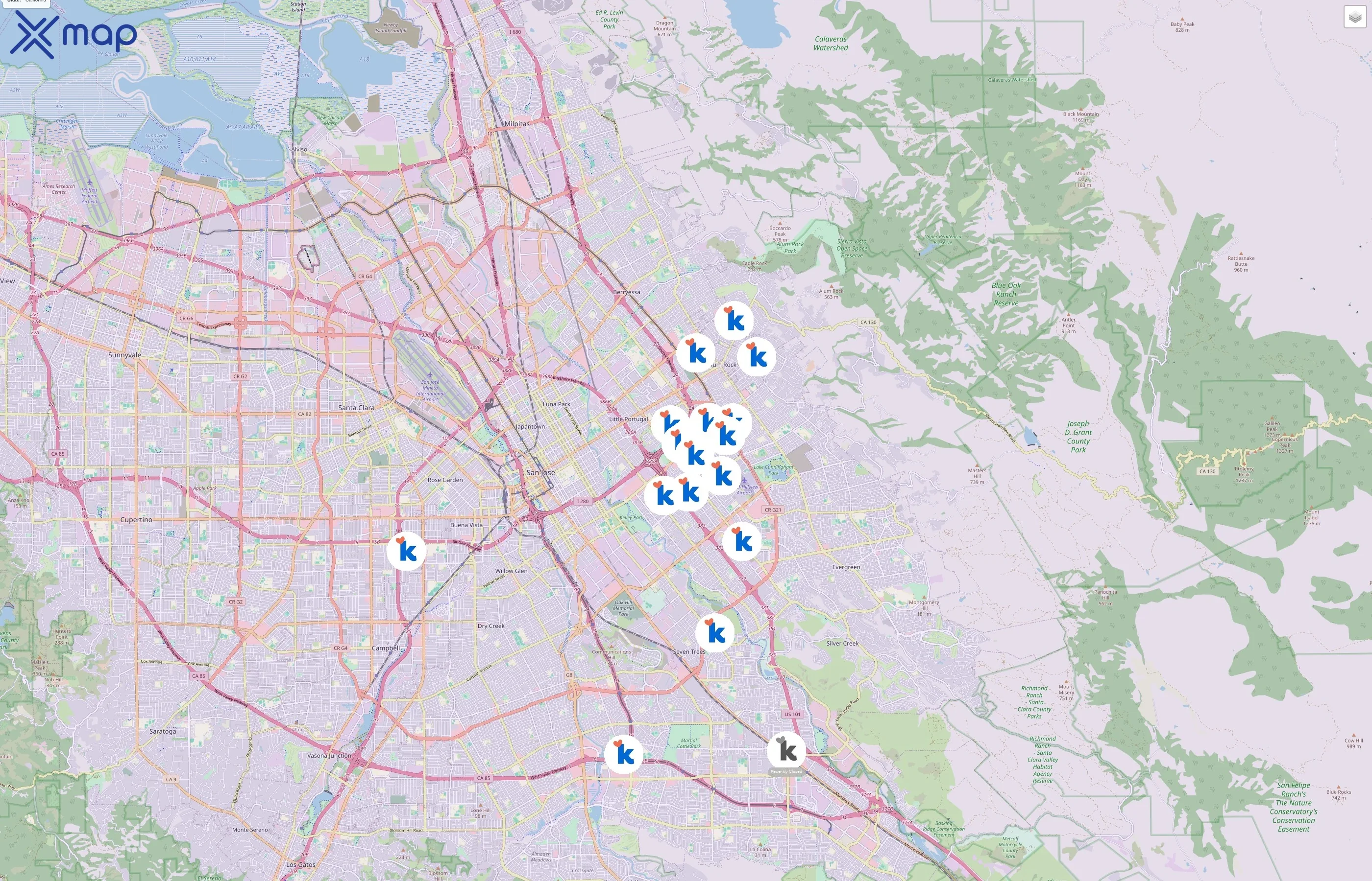 Kidango traffic data