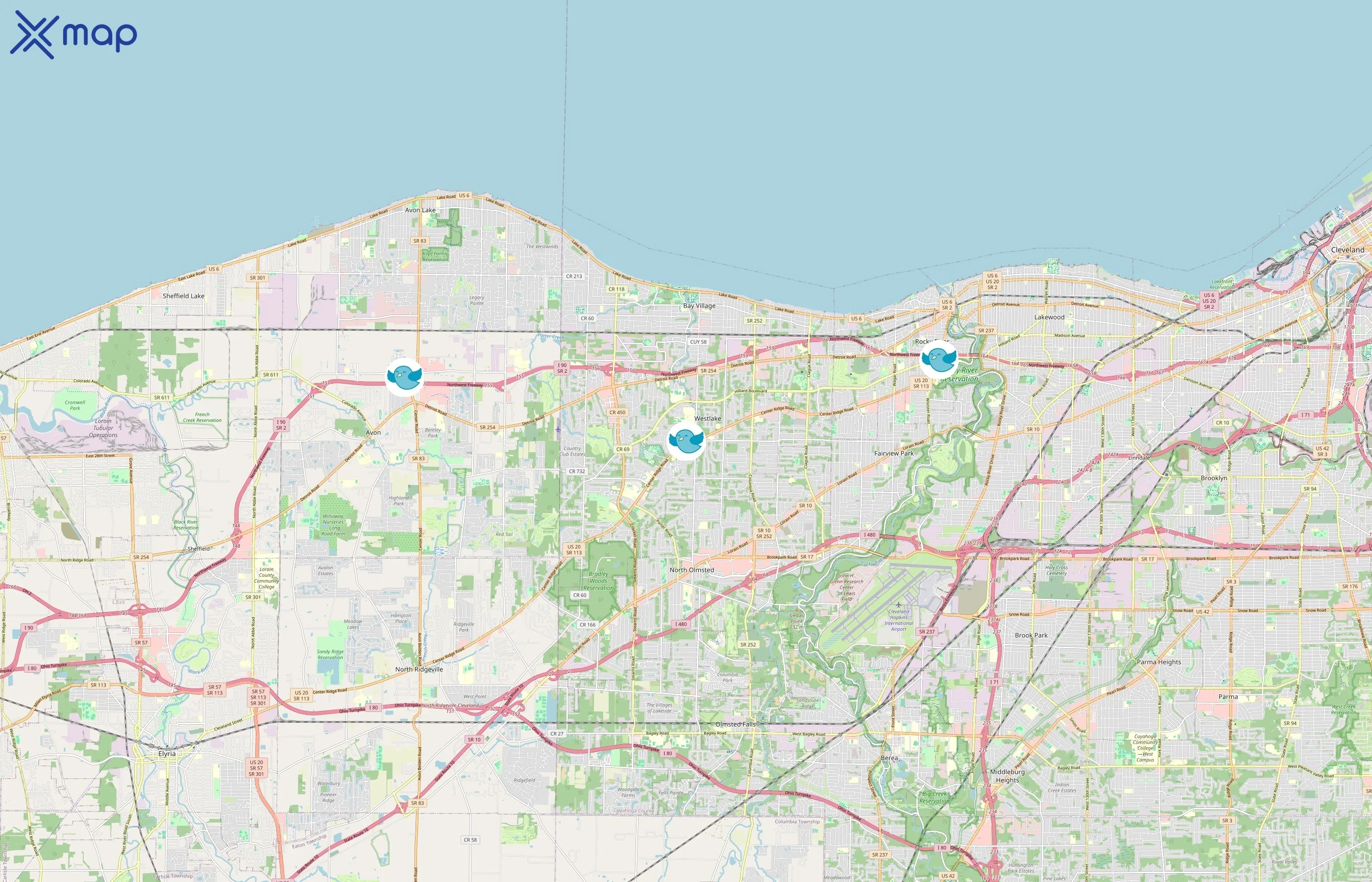The Nest Schools area coverage