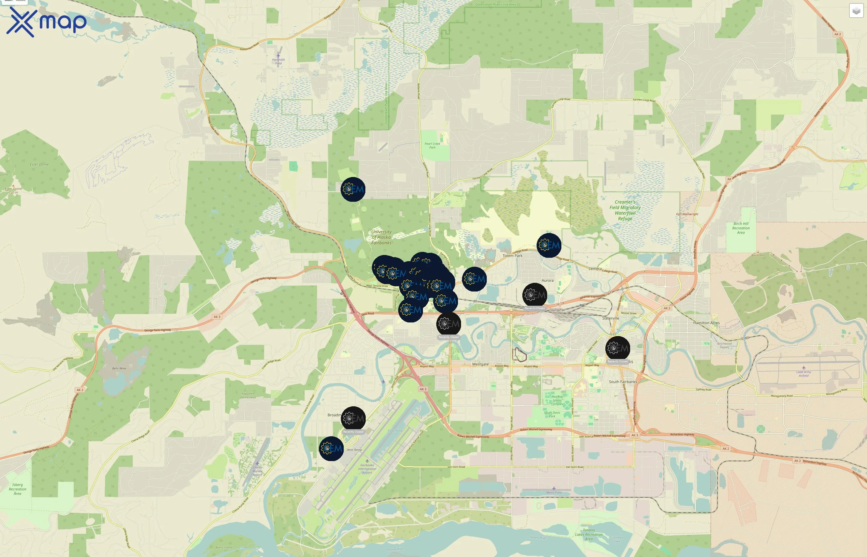 University of Alaska Fairbanks traffic data