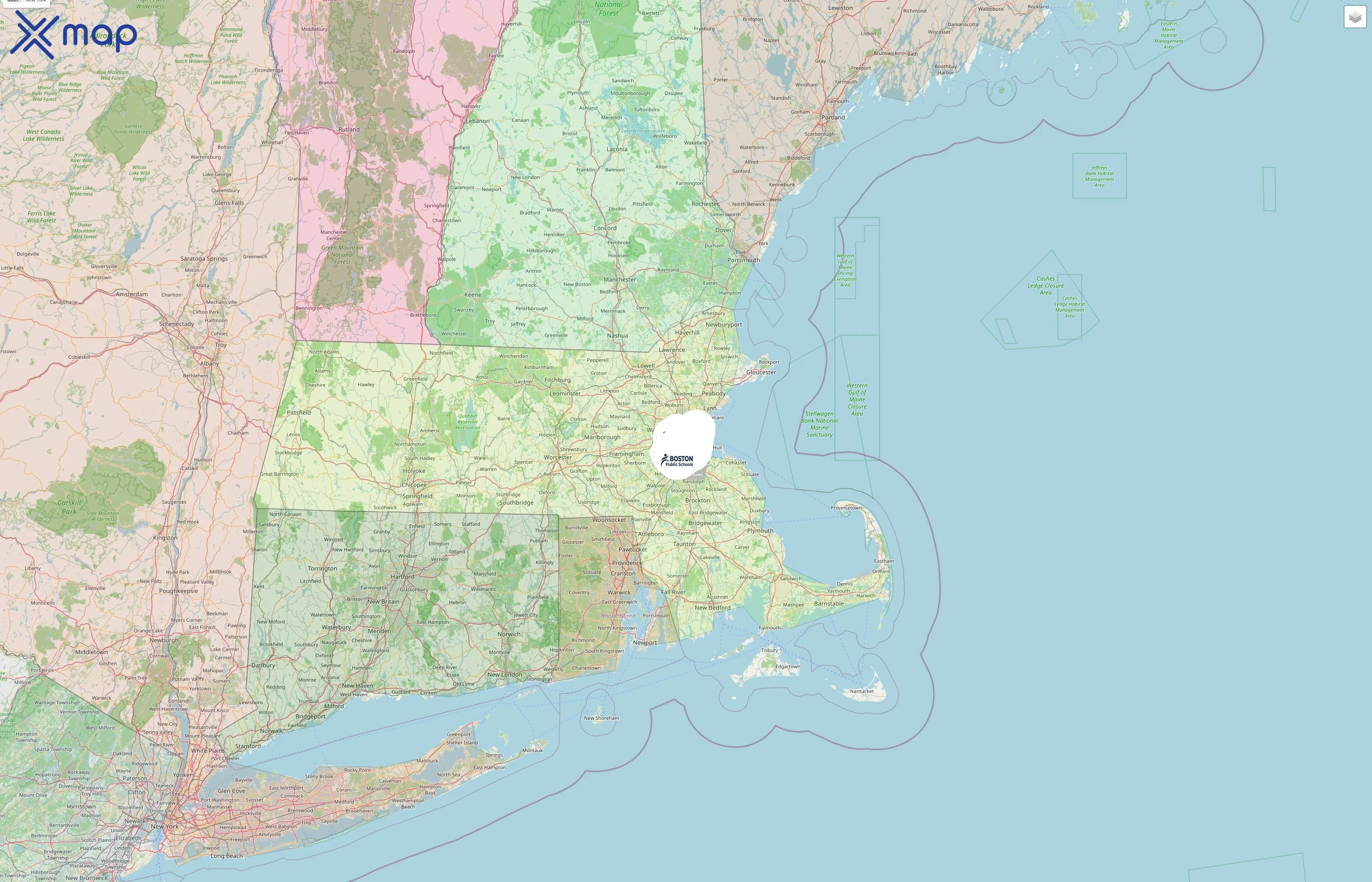 Boston Public Schools street hotspots