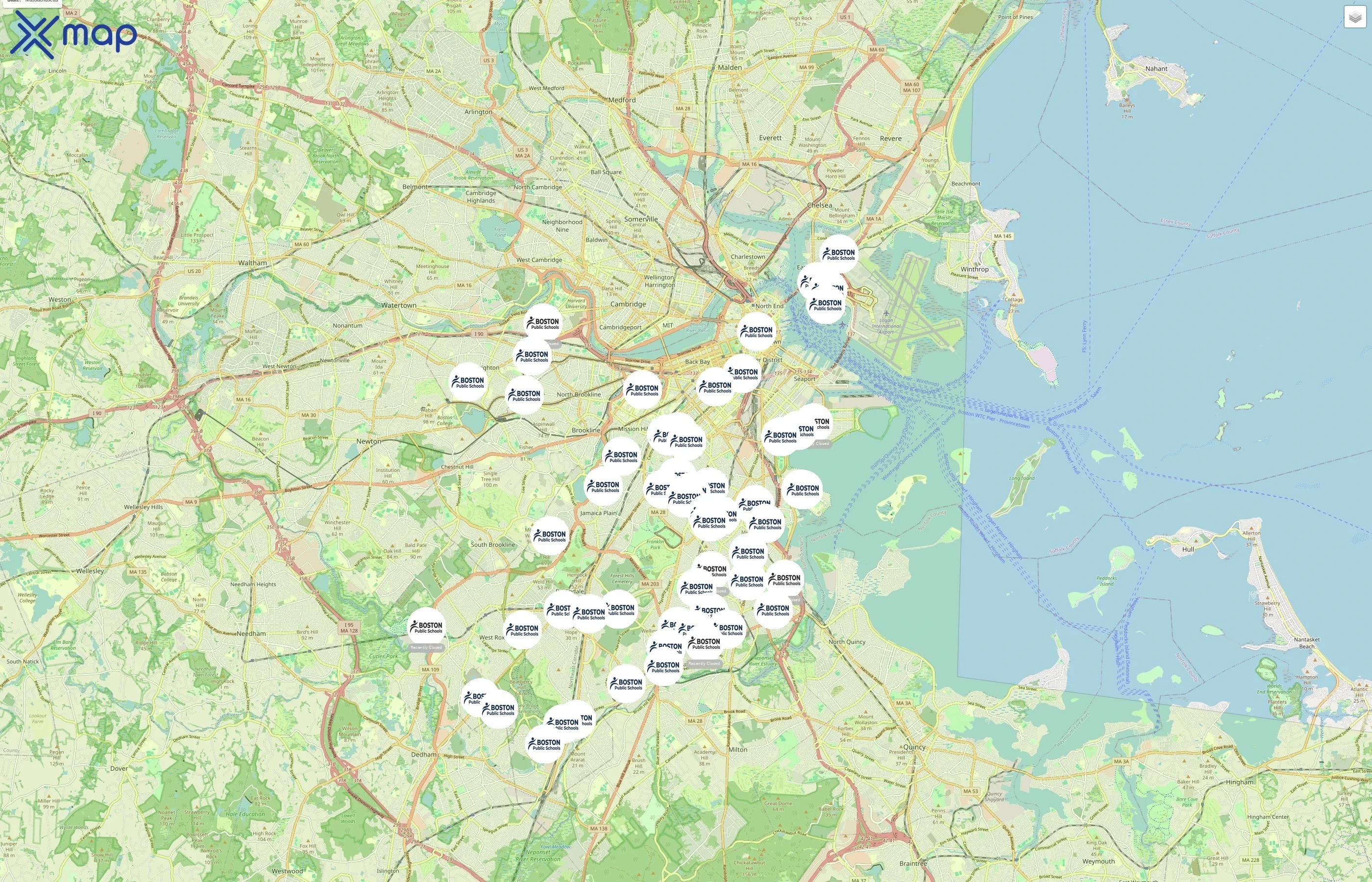 Boston Public Schools traffic data