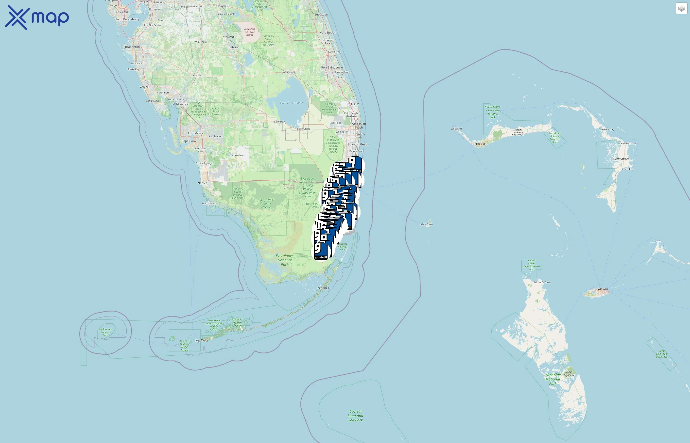 Goodwill South Florida street hotspots