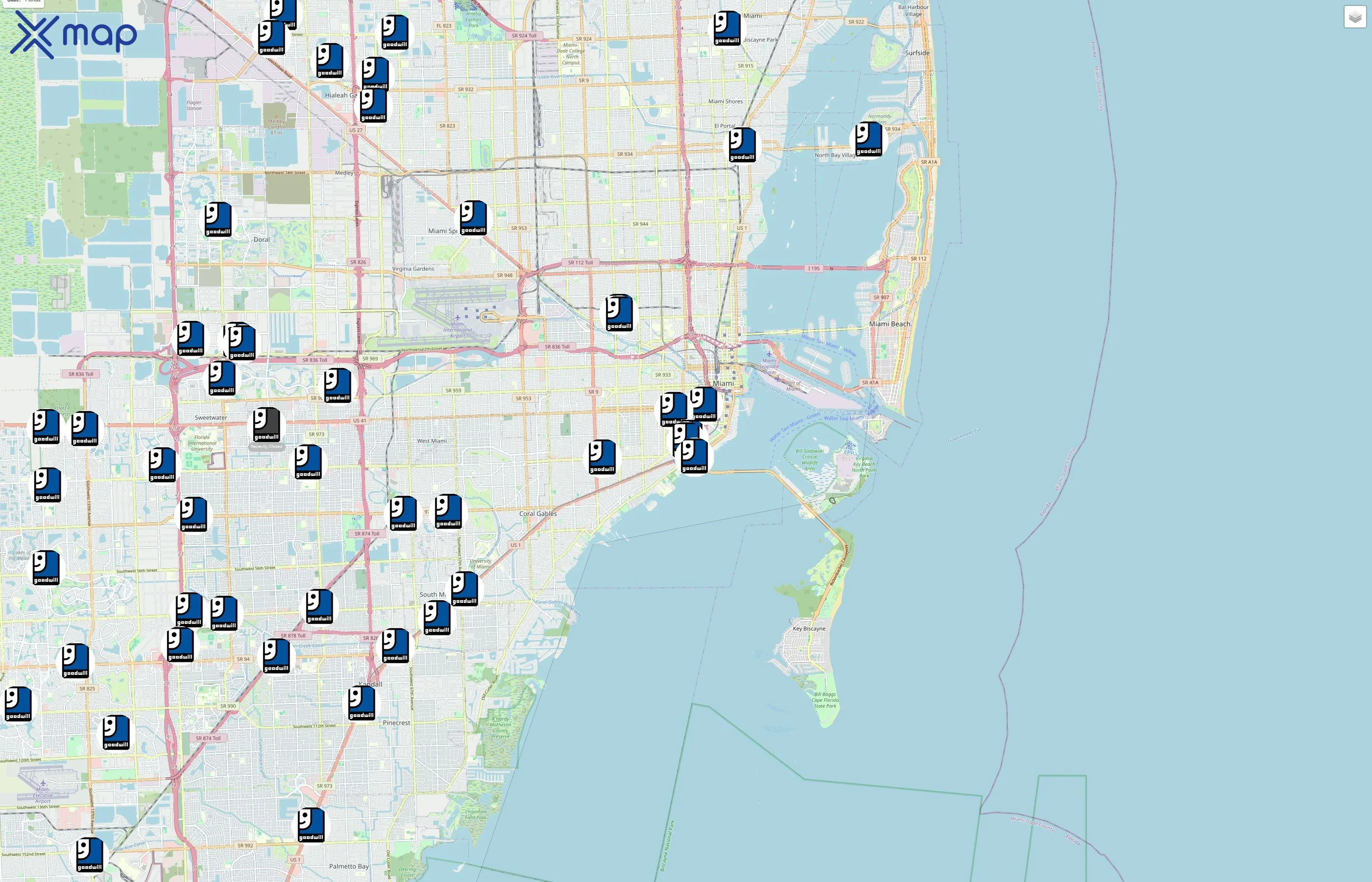 Goodwill South Florida traffic data