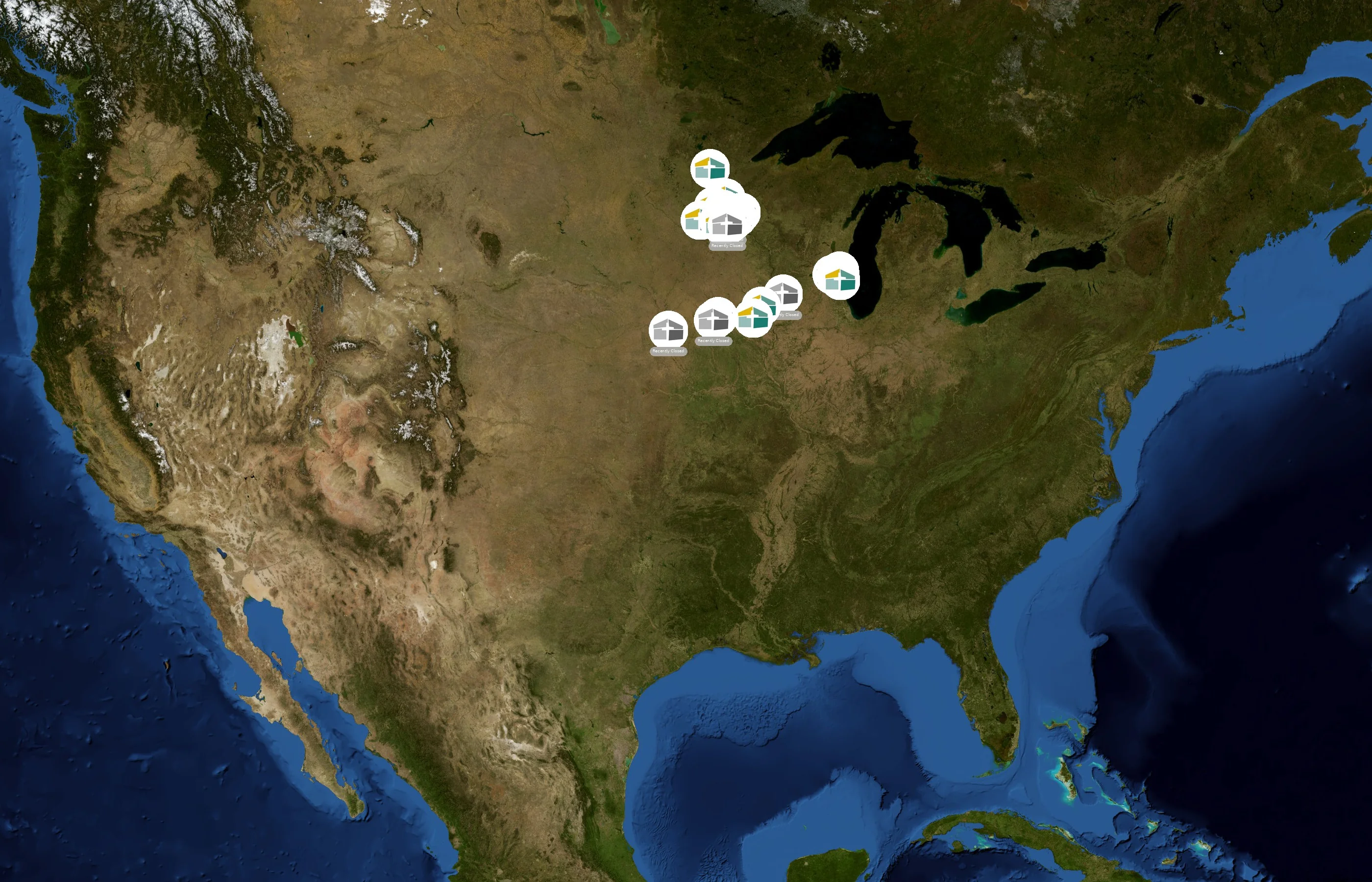 Presbyterian Homes & Services state distribution