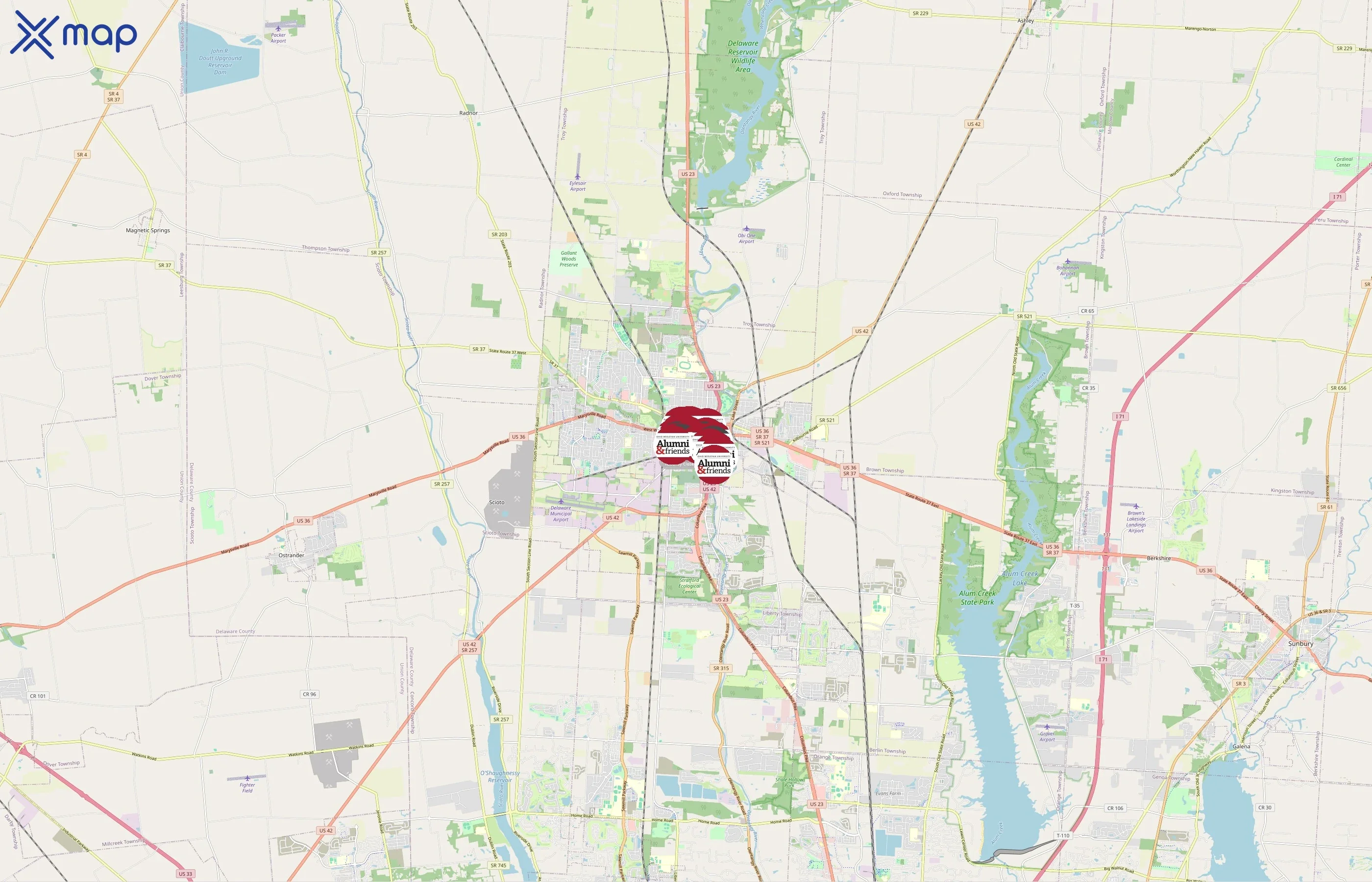 Ohio Wesleyan University area coverage