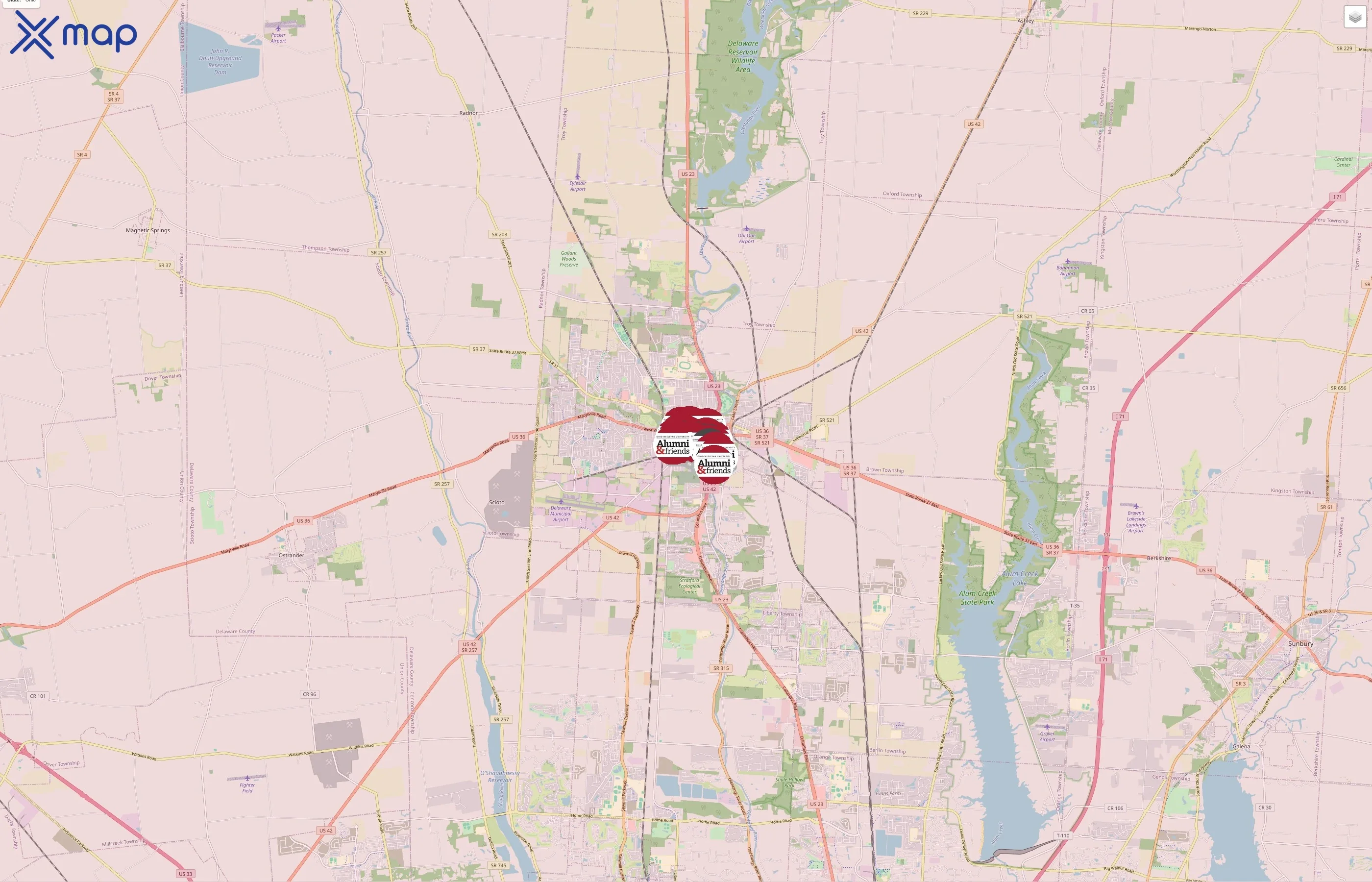 Ohio Wesleyan University traffic data