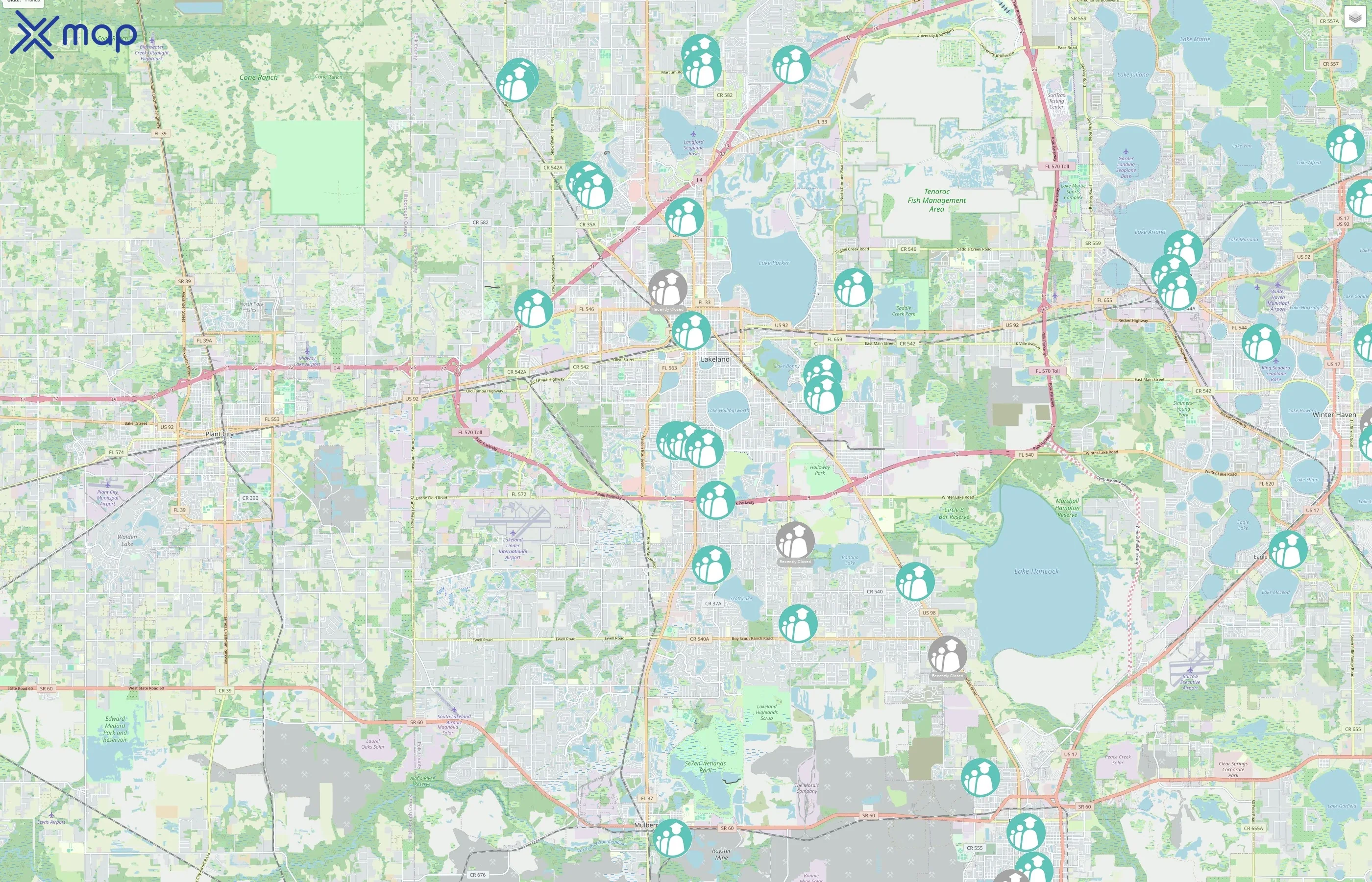 Polk County Public Schools traffic data