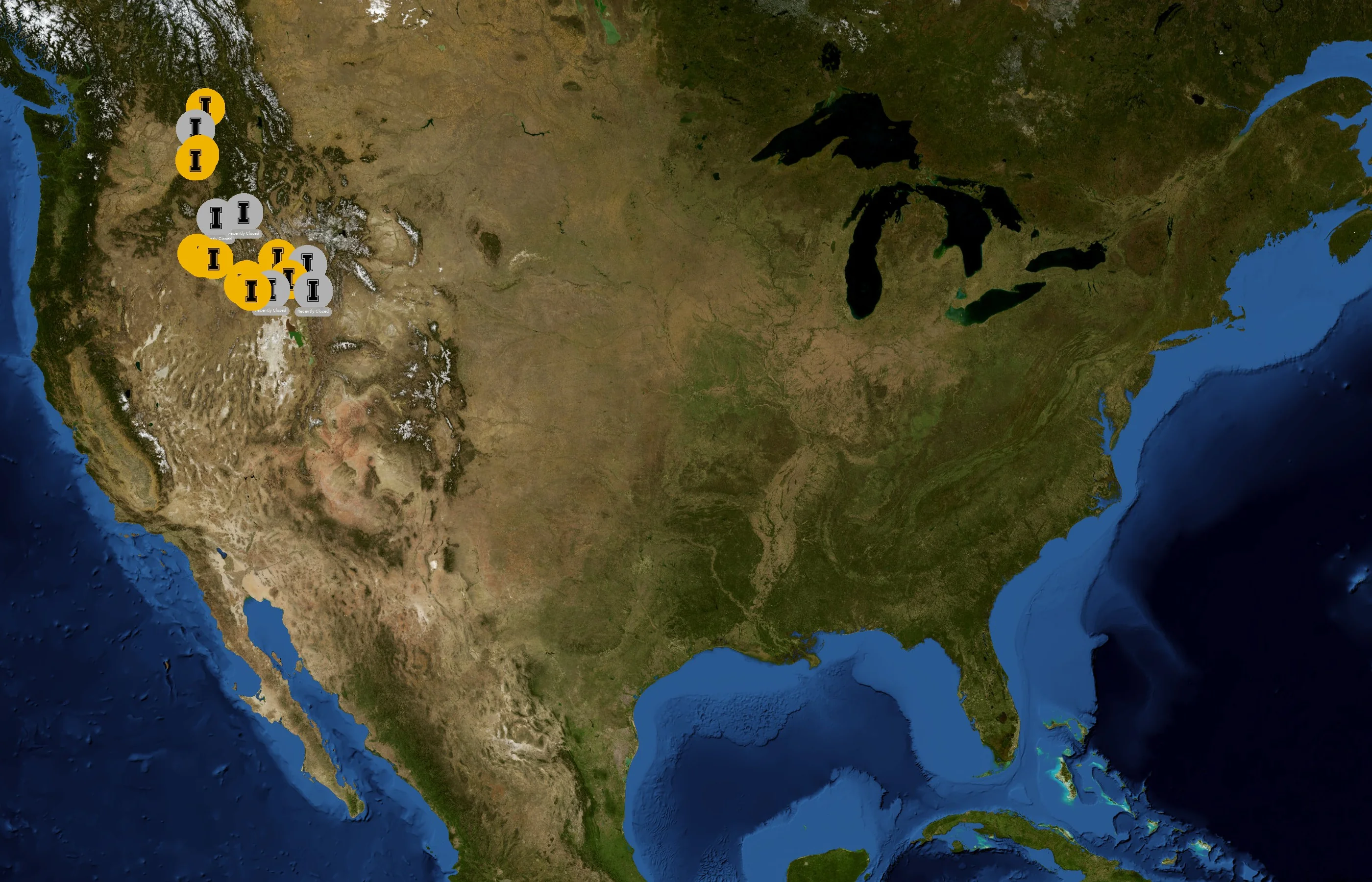 University of Idaho state distribution