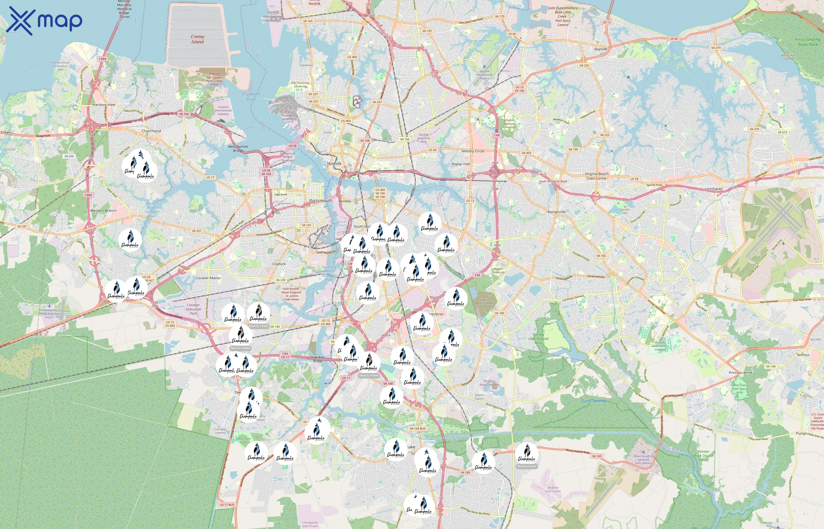 Chesapeake Public Schools area coverage