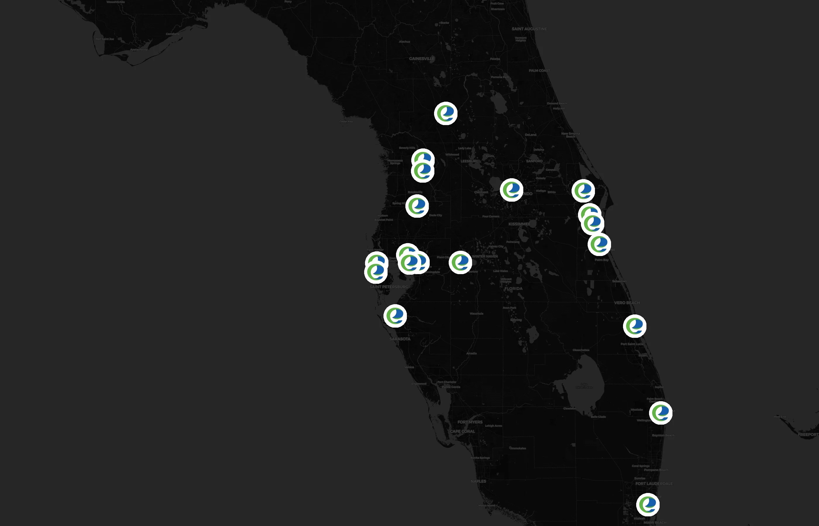 Eckerd Connects city distribution